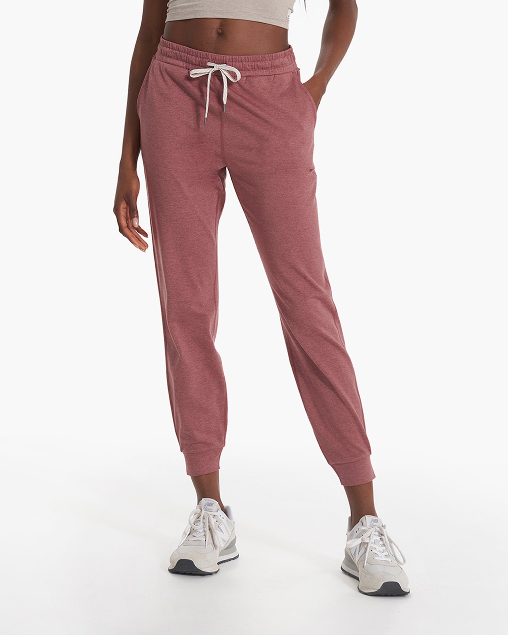 Performance Jogger - Long | Marsala Heather