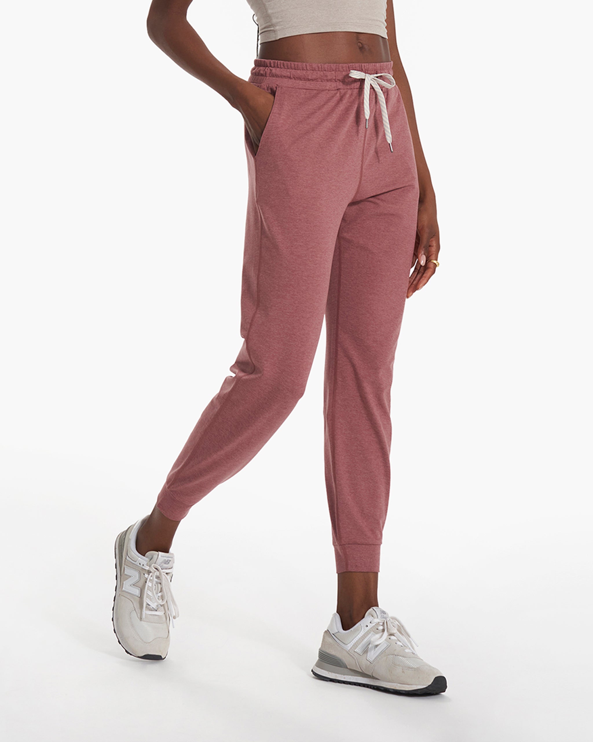 Performance Jogger - Long | Marsala Heather