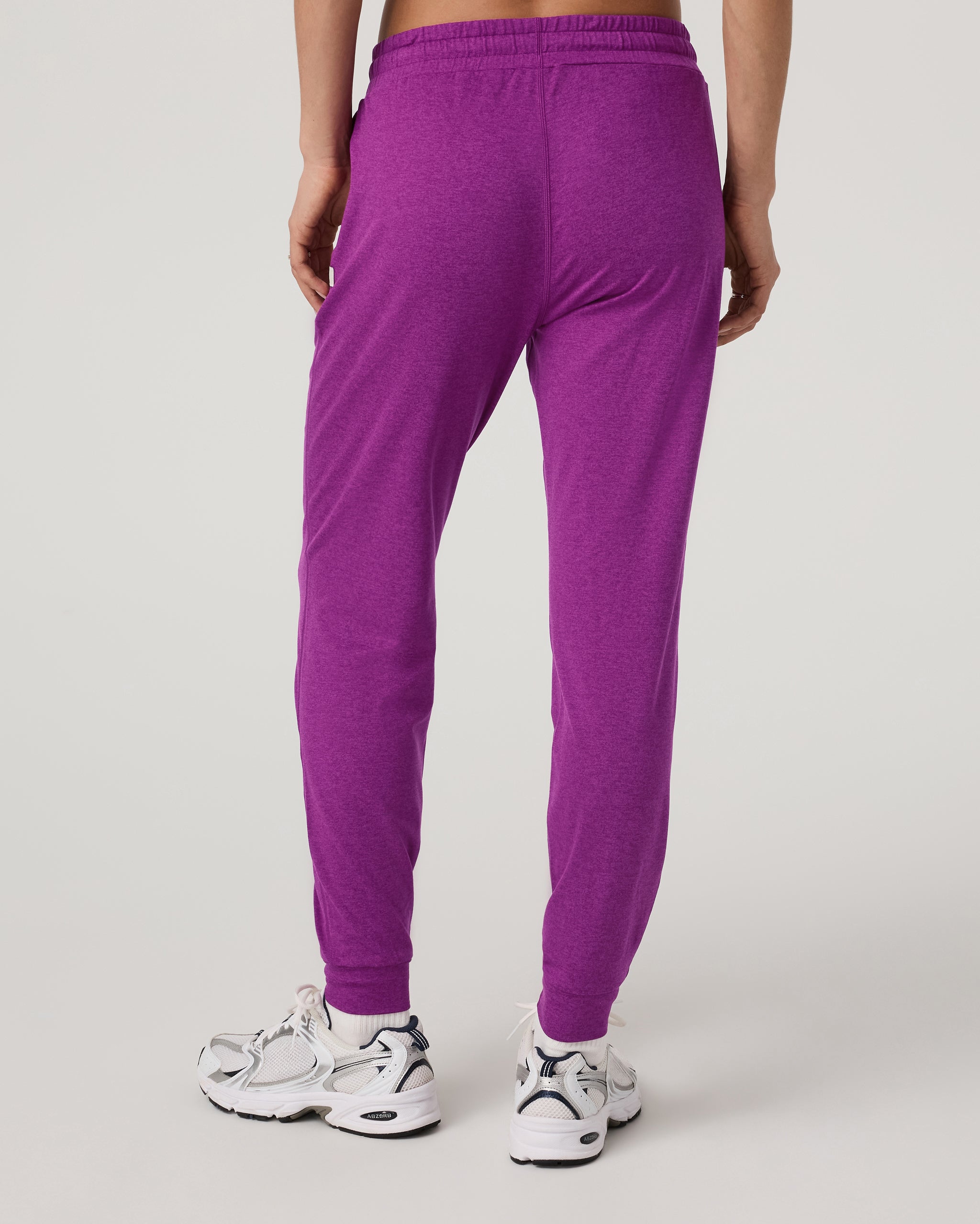 Performance Jogger - Long | Magenta Heather
