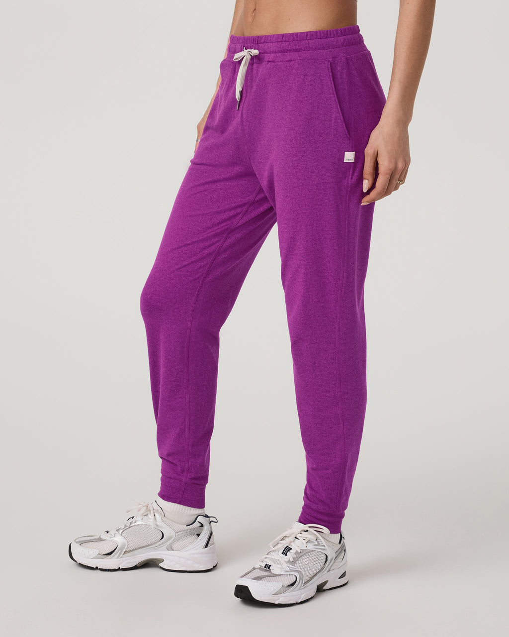 Performance Jogger - Long | Magenta Heather