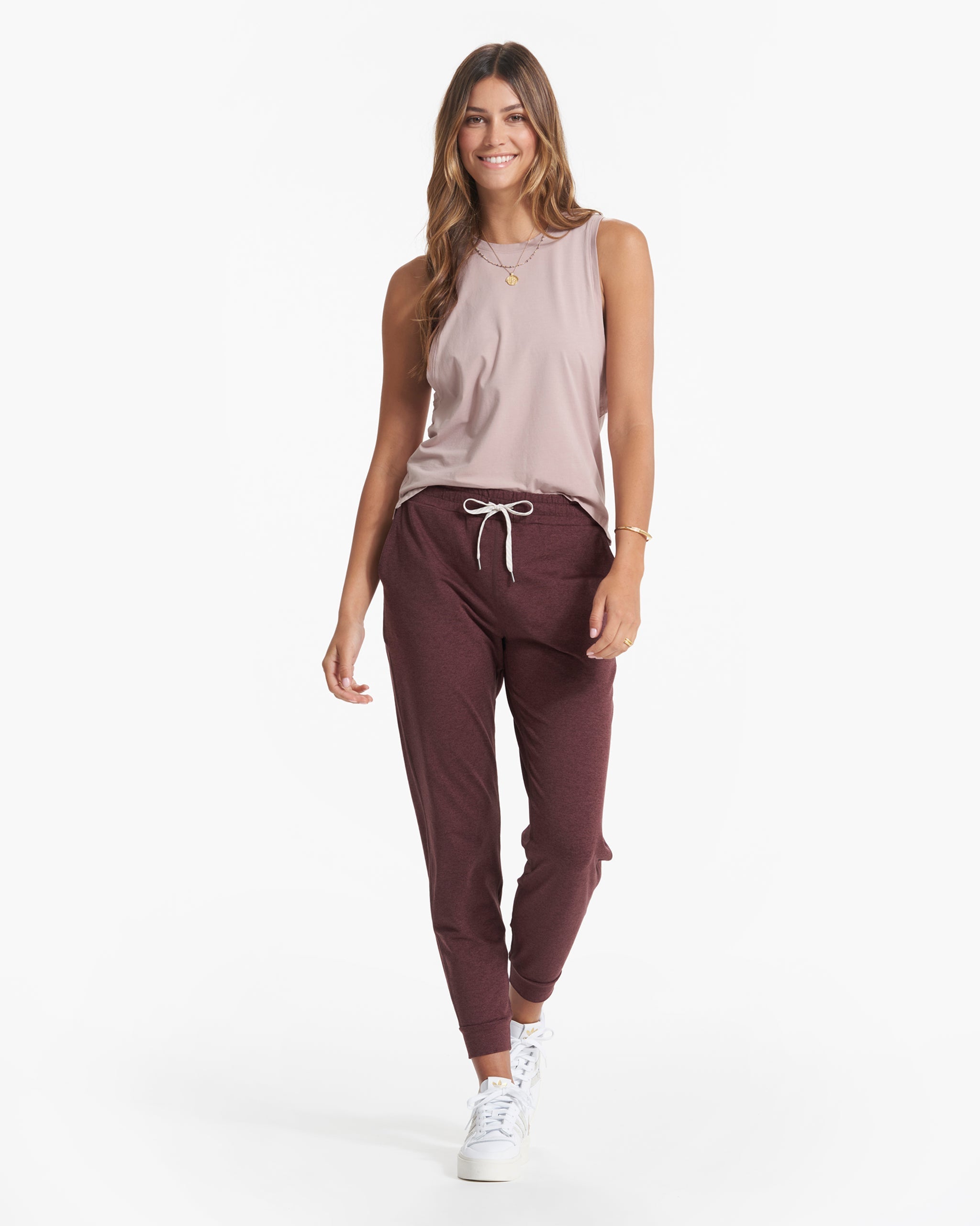 Performance Jogger - Long | Ruby Heather