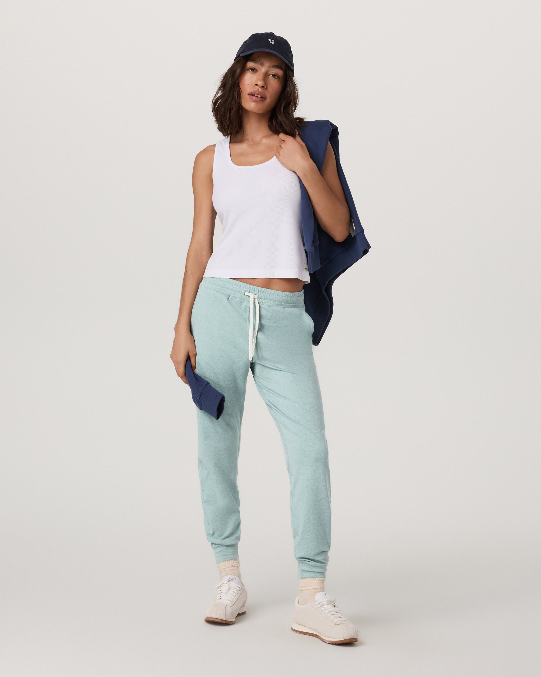 Performance Jogger - Long | Sea Spray Heather