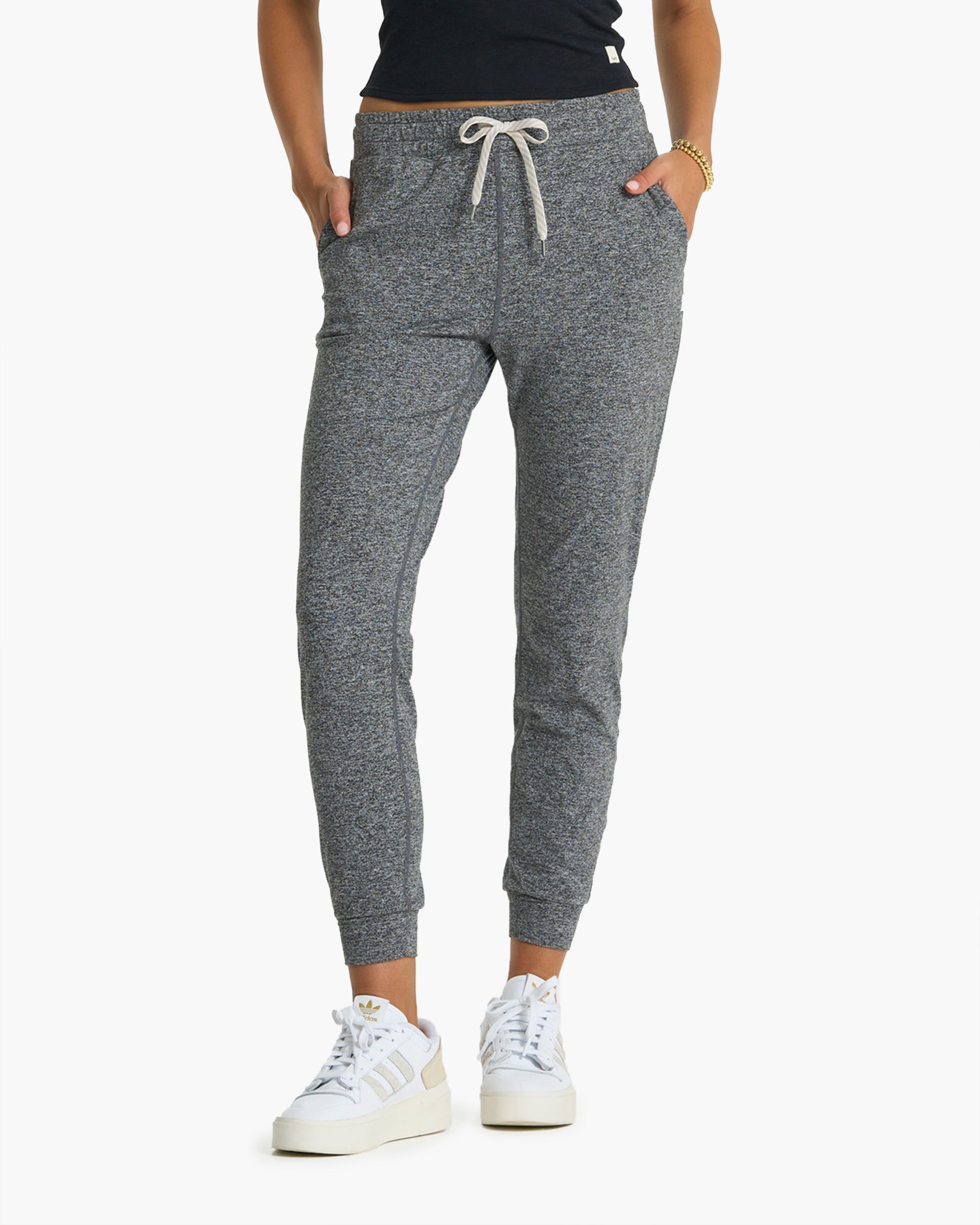 Performance Jogger - Long | Heather Grey