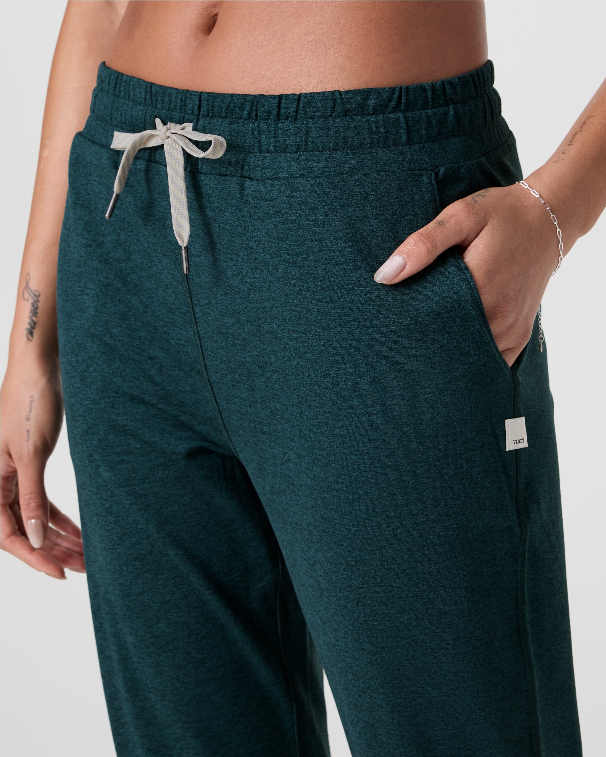 Performance Jogger - Long | Moss Heather