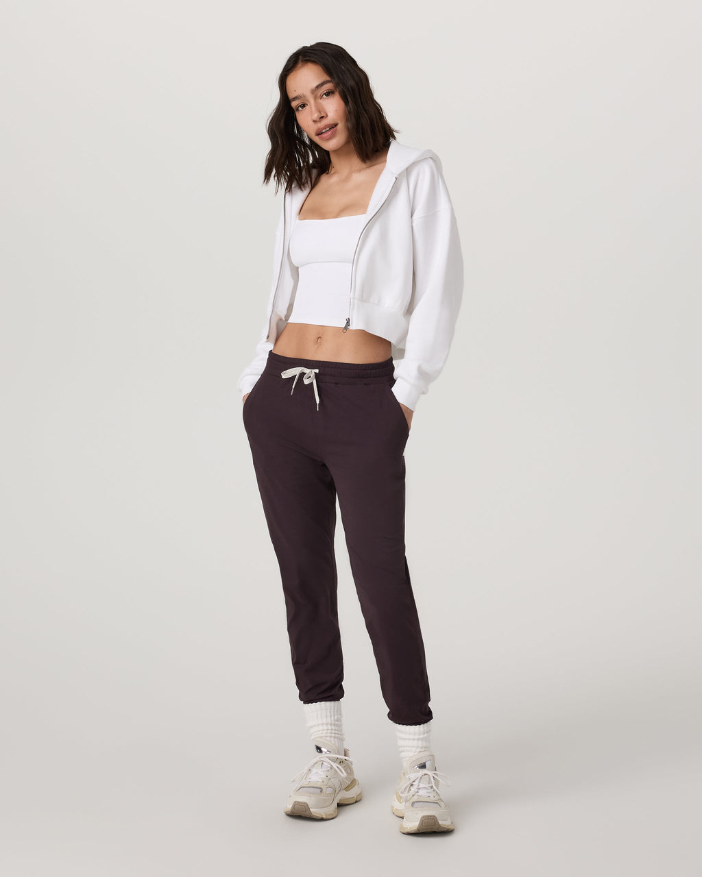 Performance Jogger - Long | Raisin