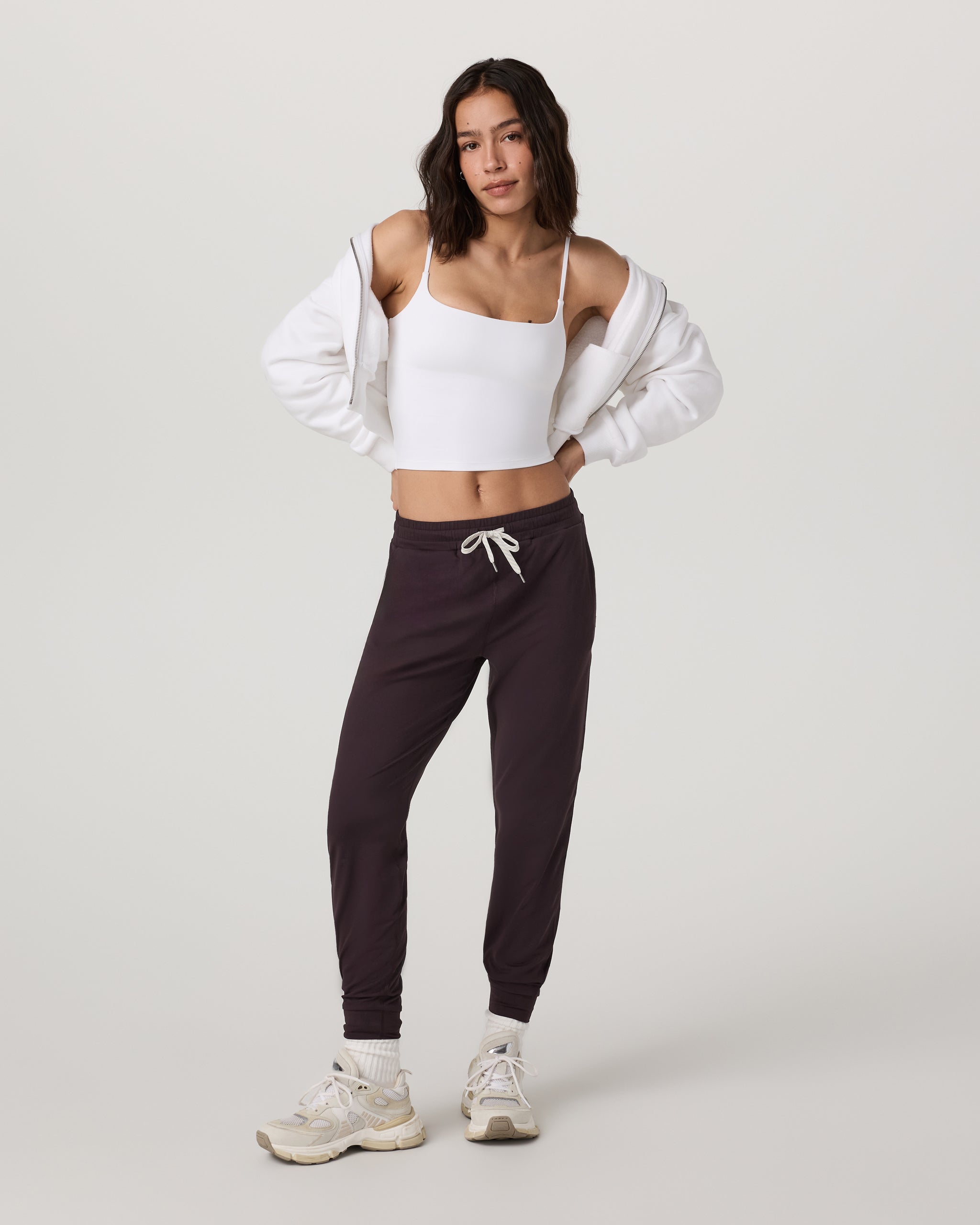 Performance Jogger - Long | Raisin