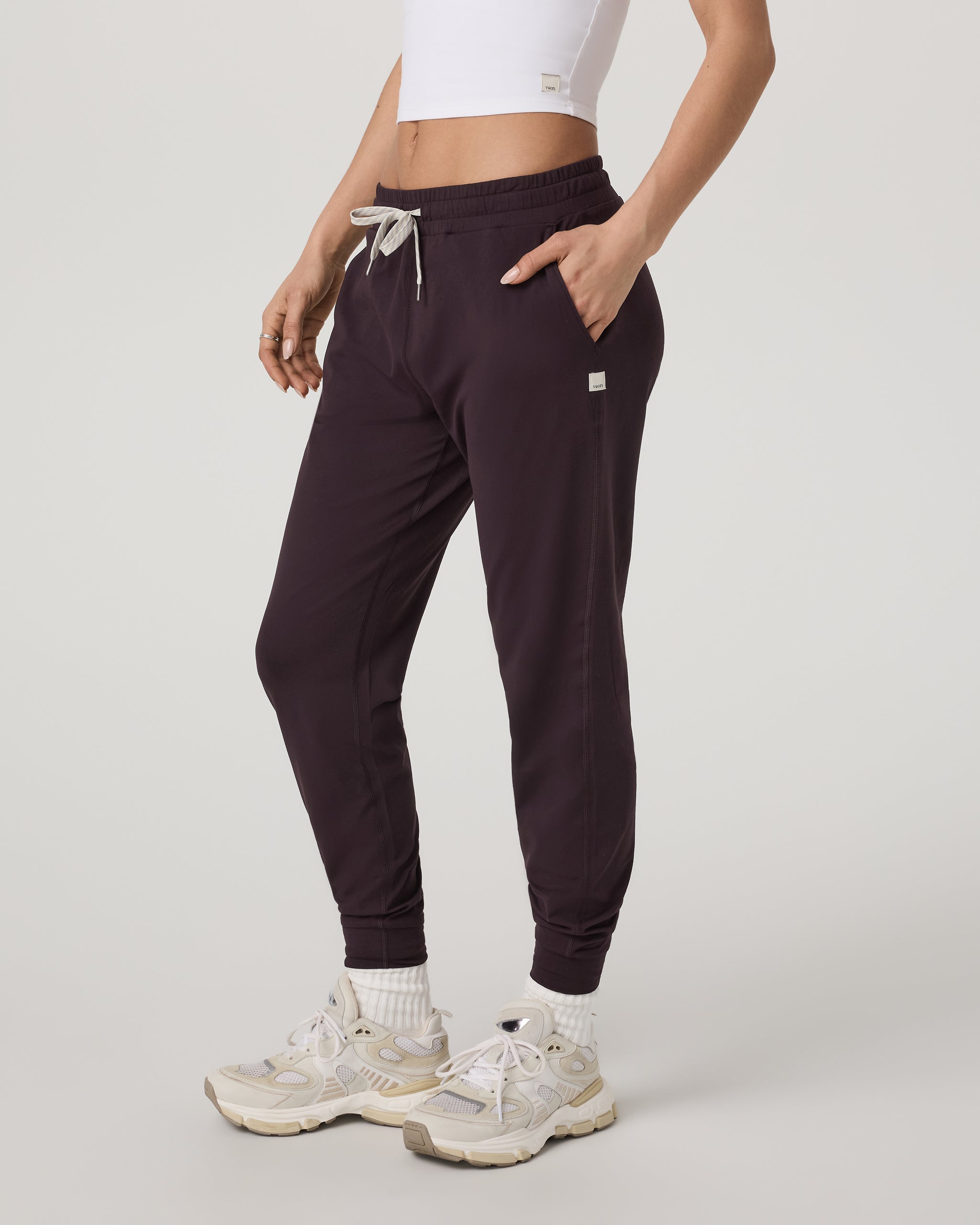 Performance Jogger - Long | Raisin
