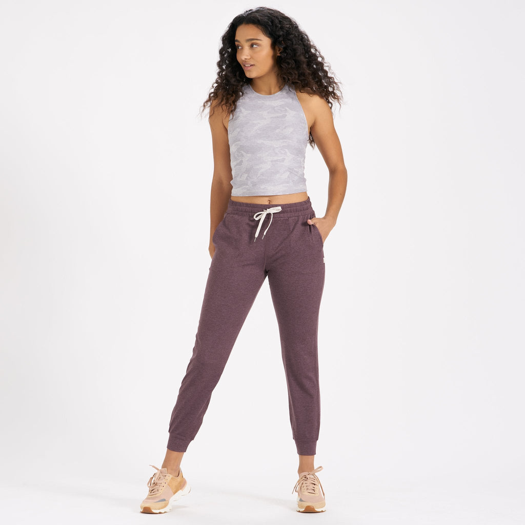 Performance Jogger - Long | Smoked Plum Heather