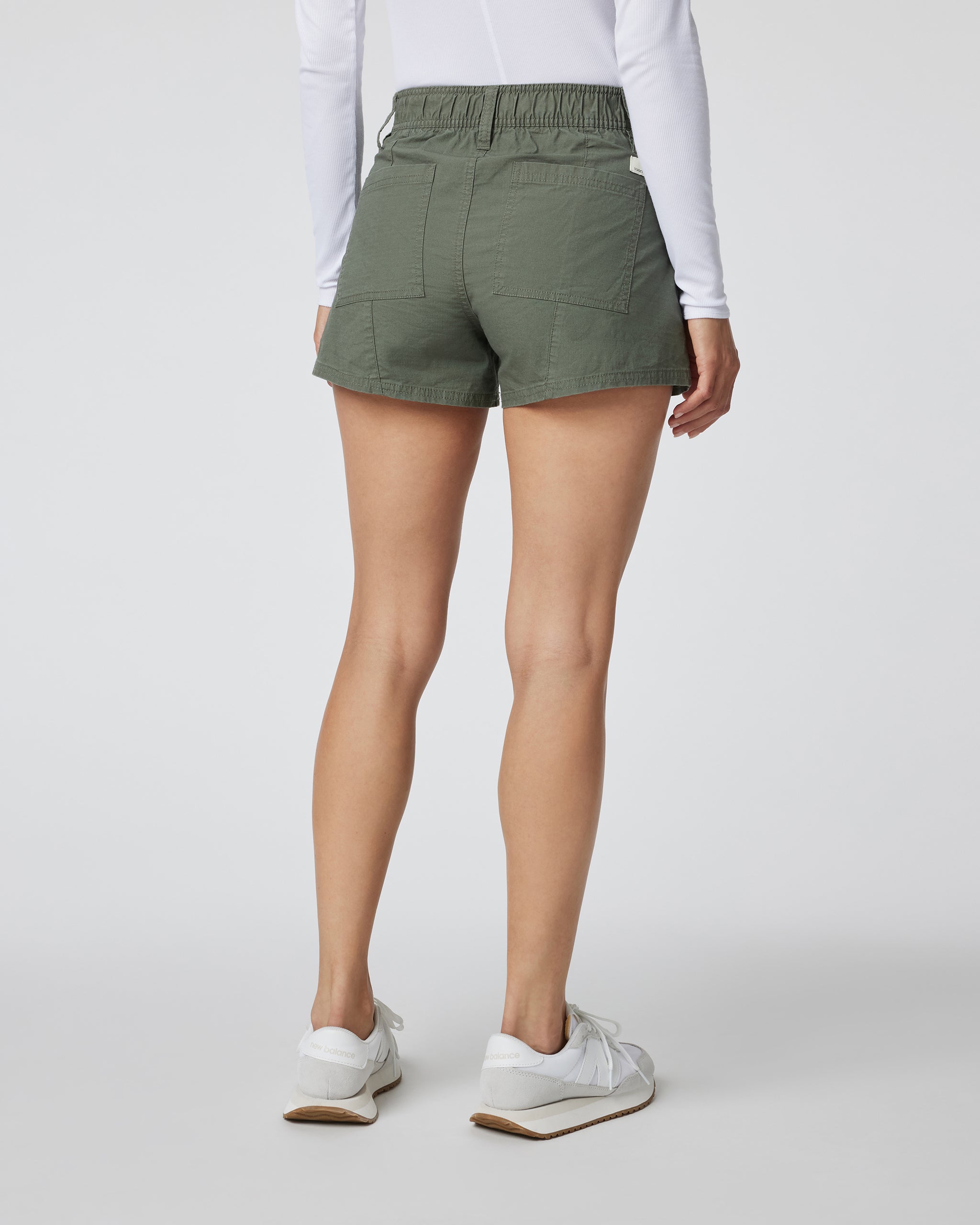 Vintage Ripstop Utility Short | Army