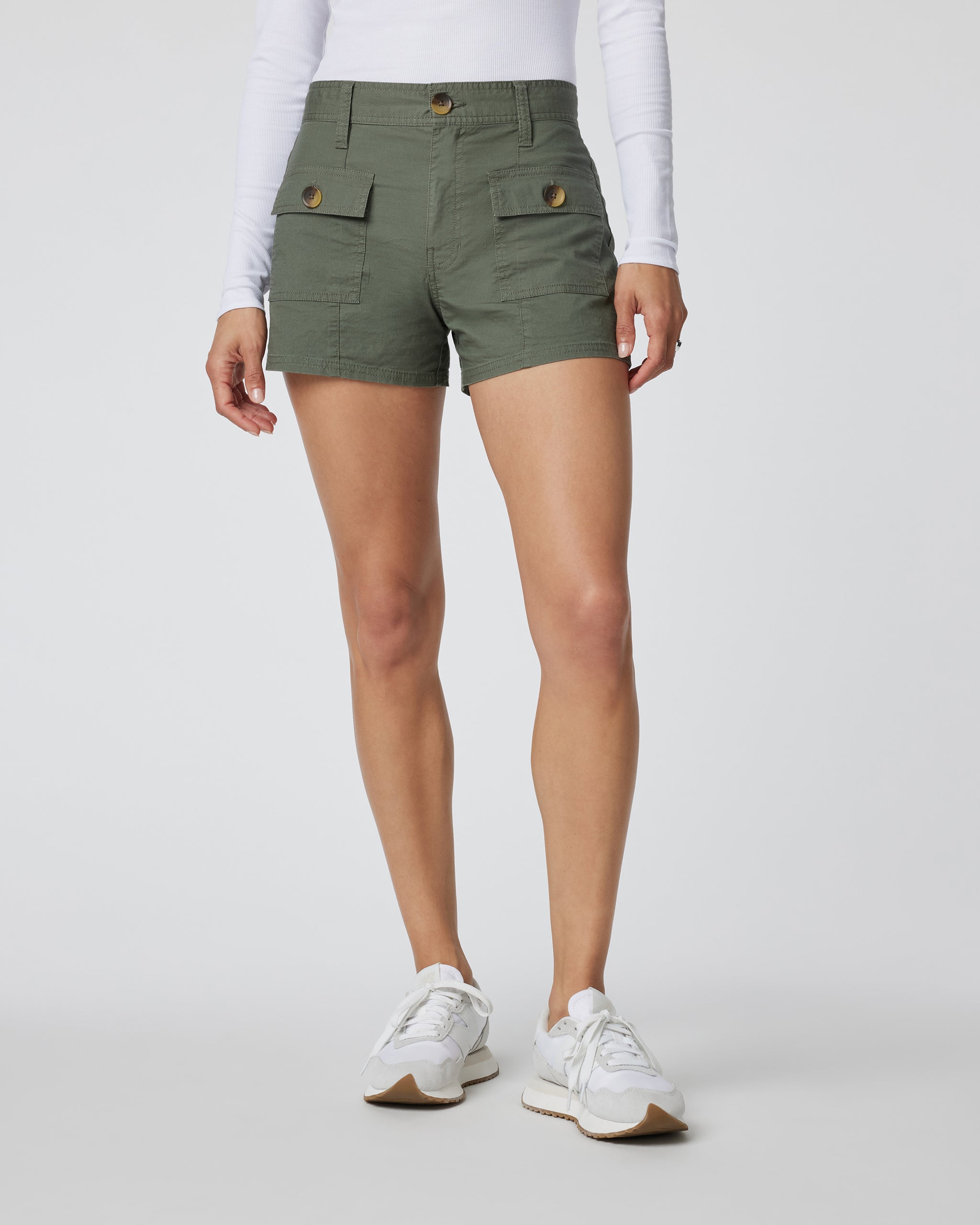 Vintage Ripstop Utility Short | Army