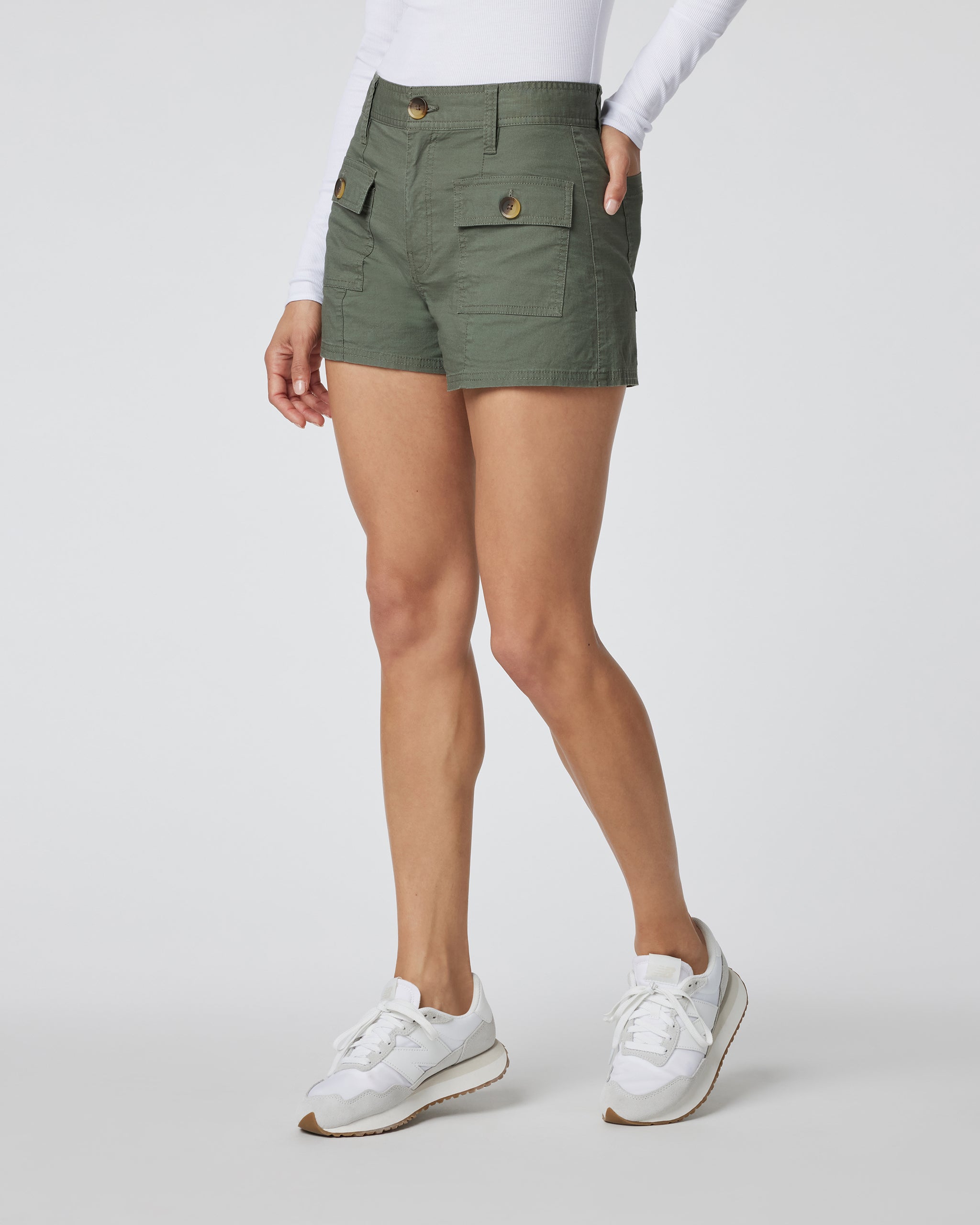 Vintage Ripstop Utility Short | Army