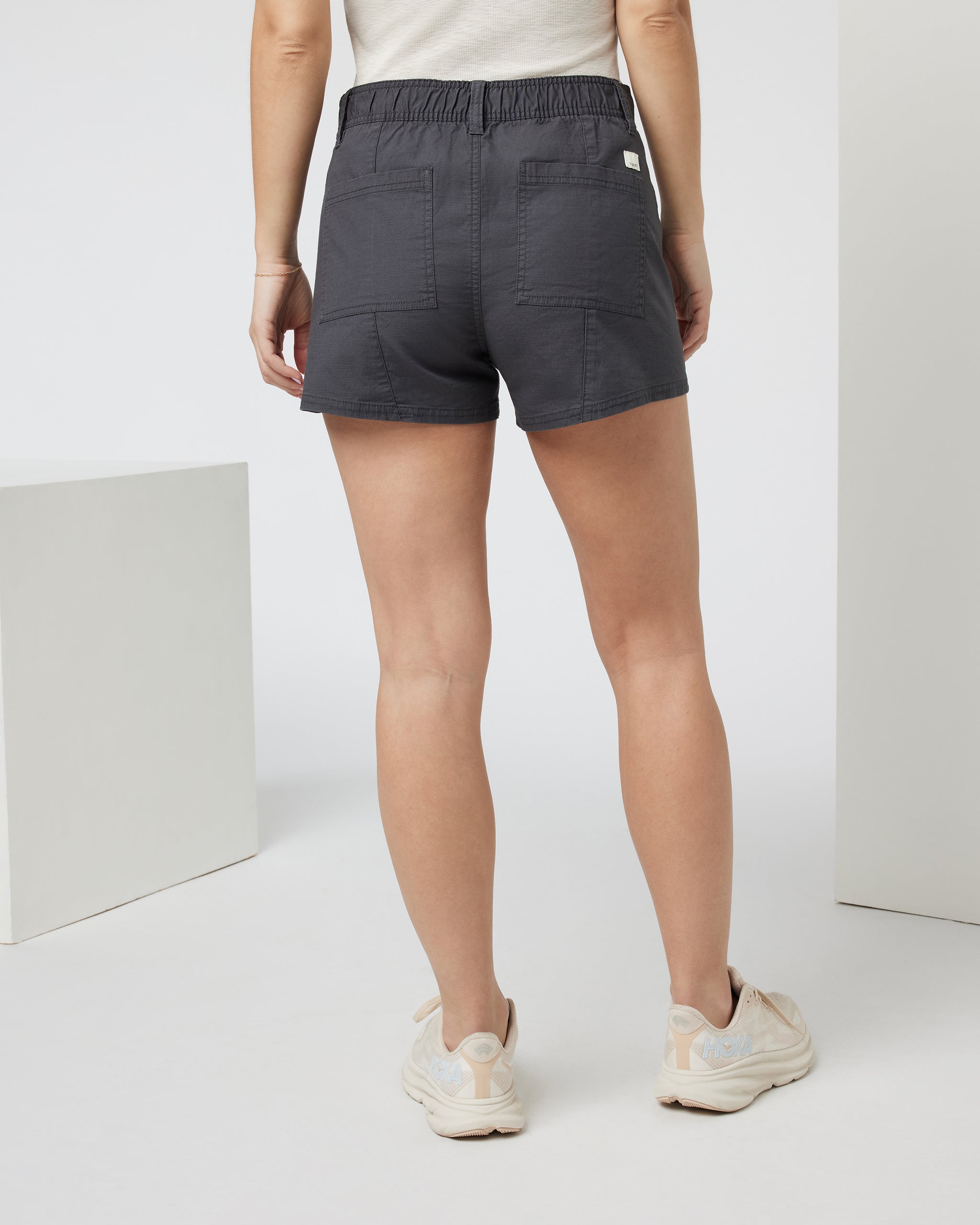 Vintage Ripstop Utility Short | Charcoal
