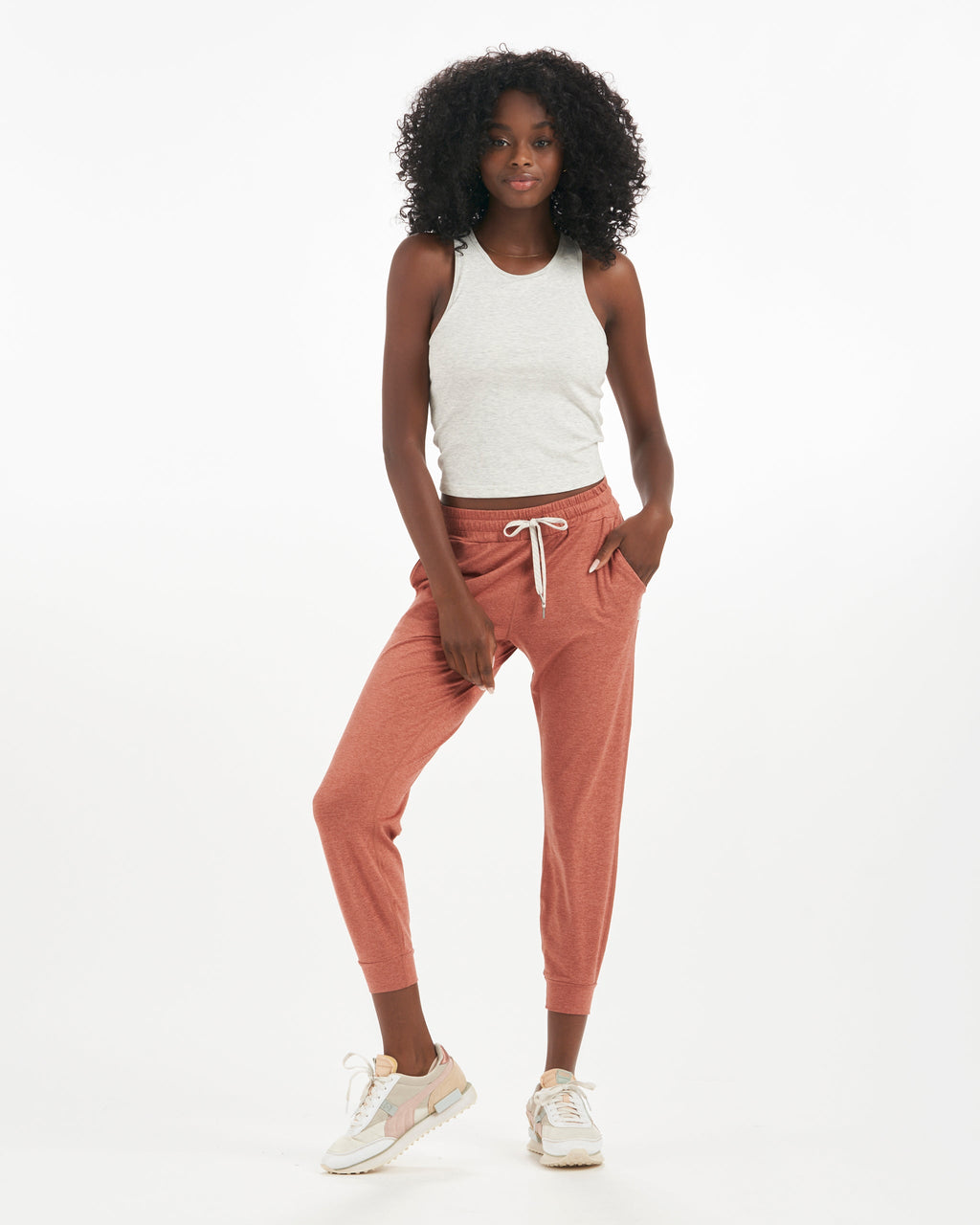 Performance Jogger | Cinnamon Heather