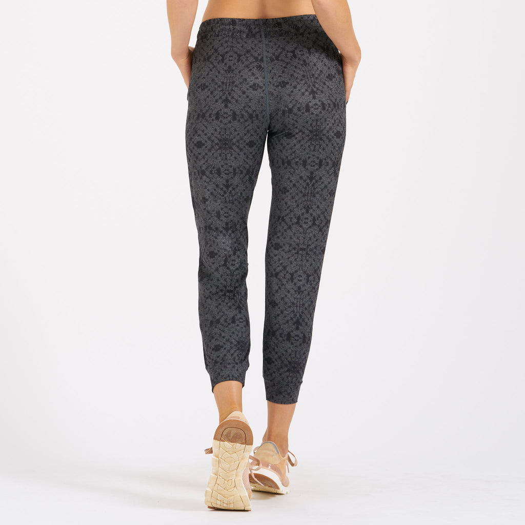 Performance Jogger | Charcoal Shibori