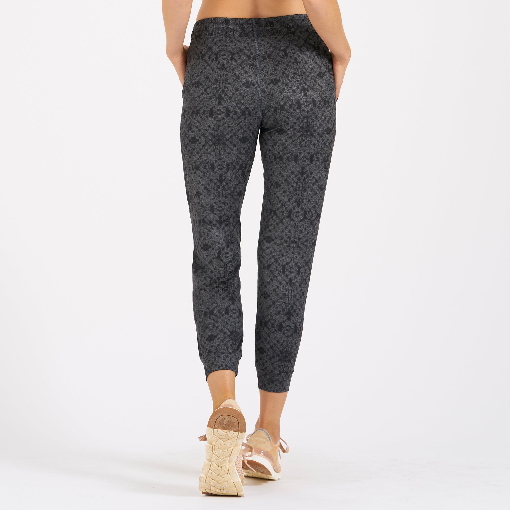 Performance Jogger | Charcoal Shibori
