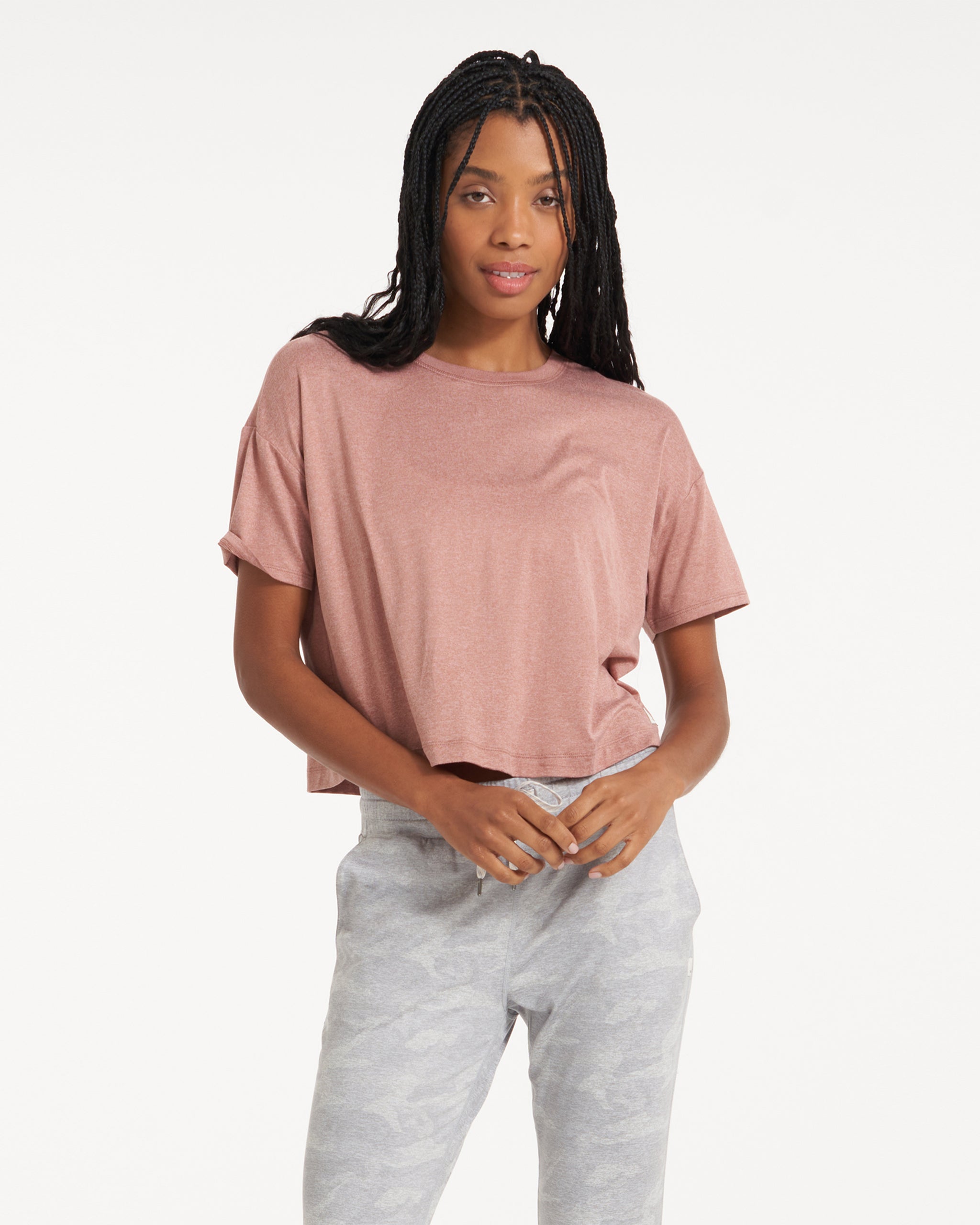 Energy Tee | Light Terracotta Heather