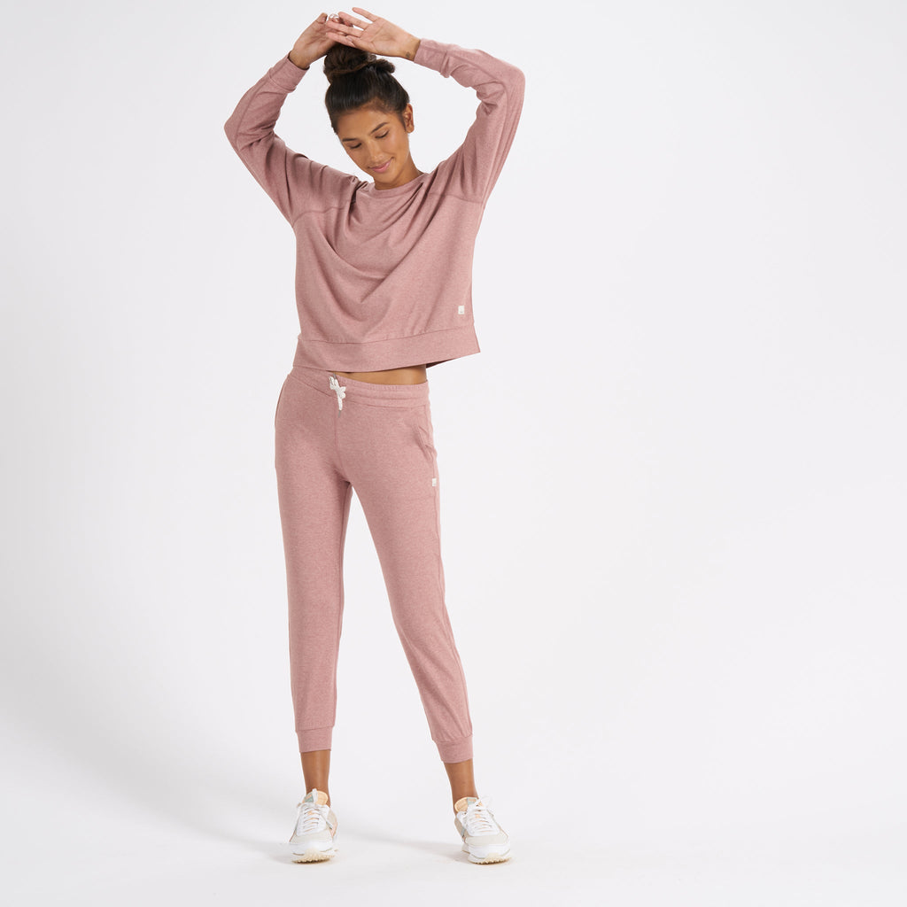 Performance Jogger | Burnt Clay Heather