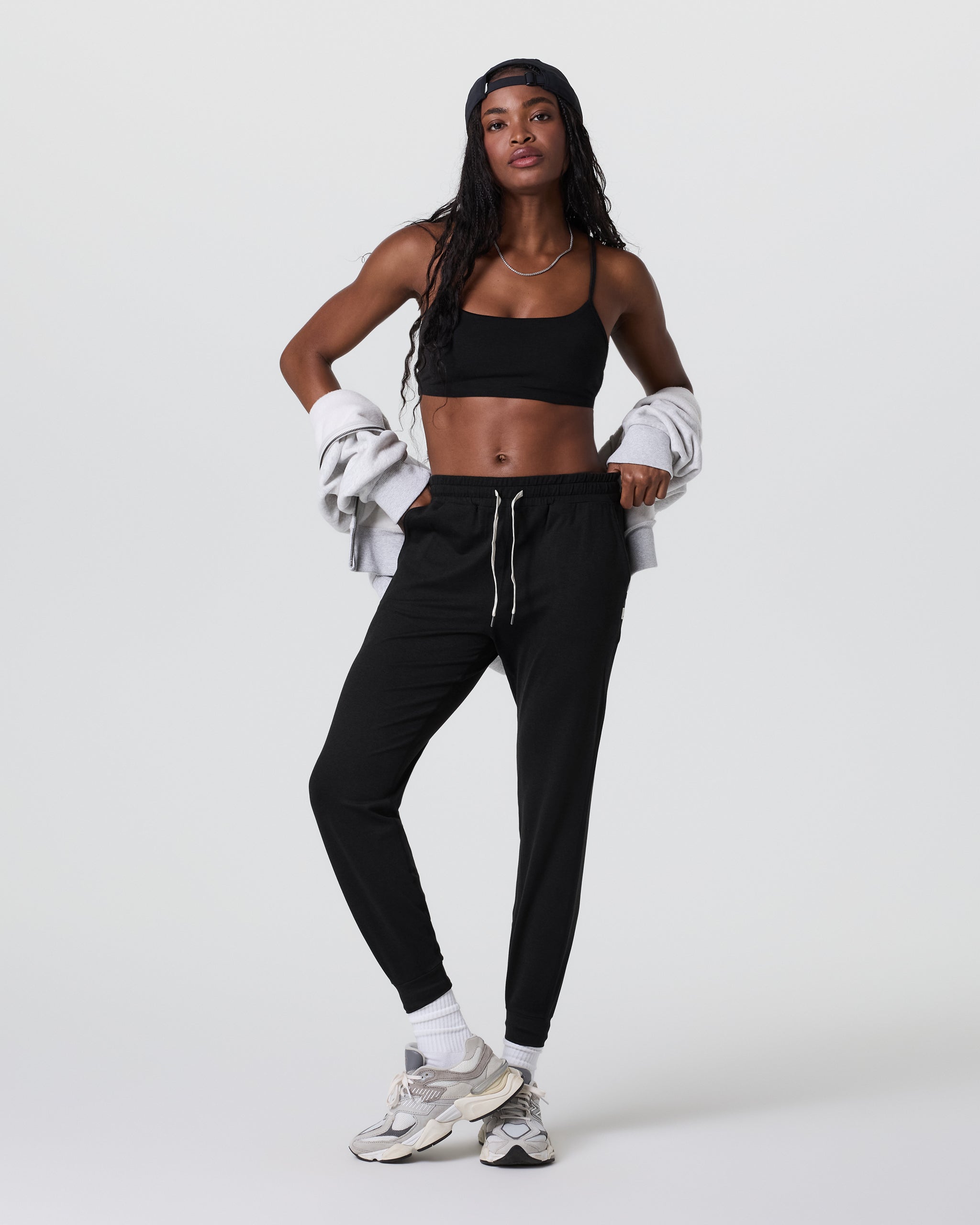 Performance Jogger | Black Heather