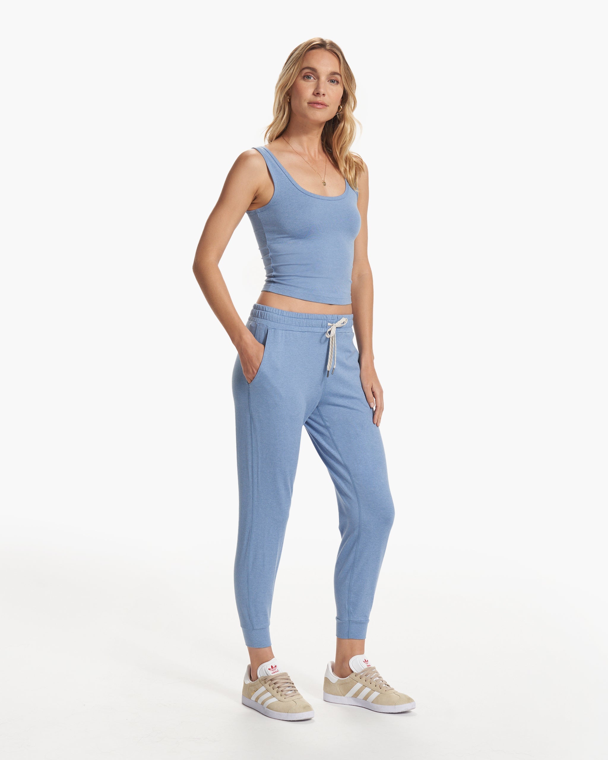 Performance Jogger | Isle Blue Heather
