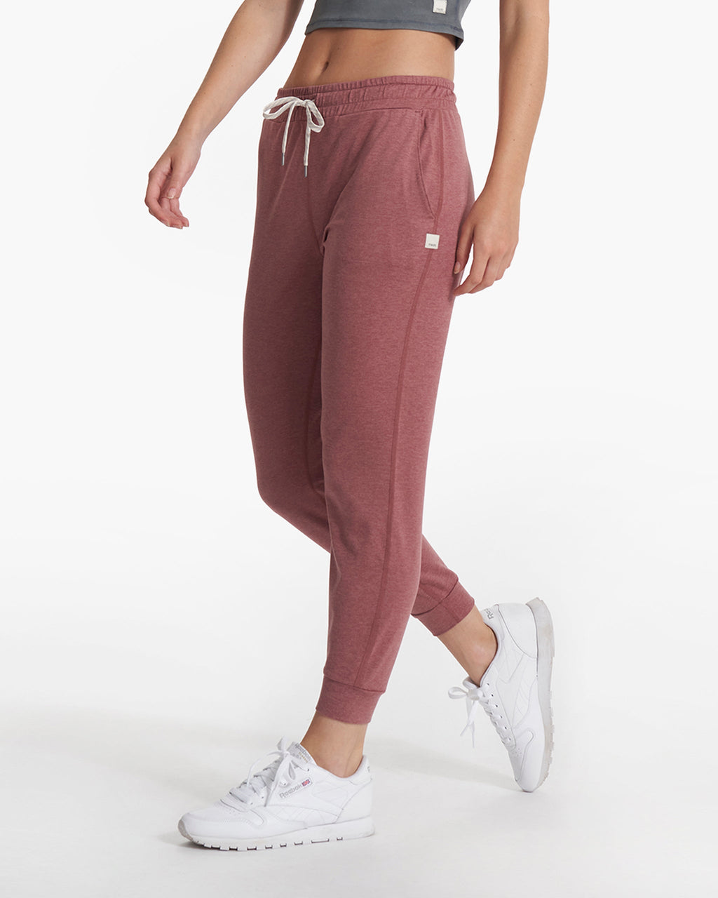 Performance Jogger | Marsala Heather