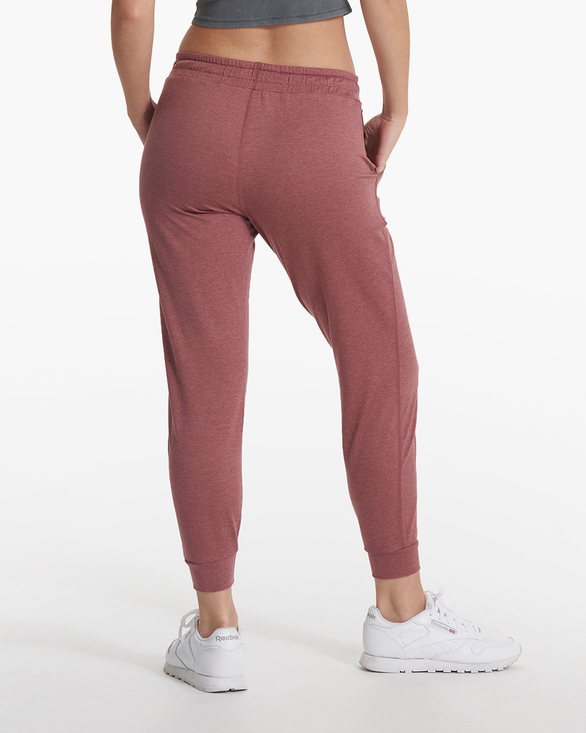 Performance Jogger | Marsala Heather