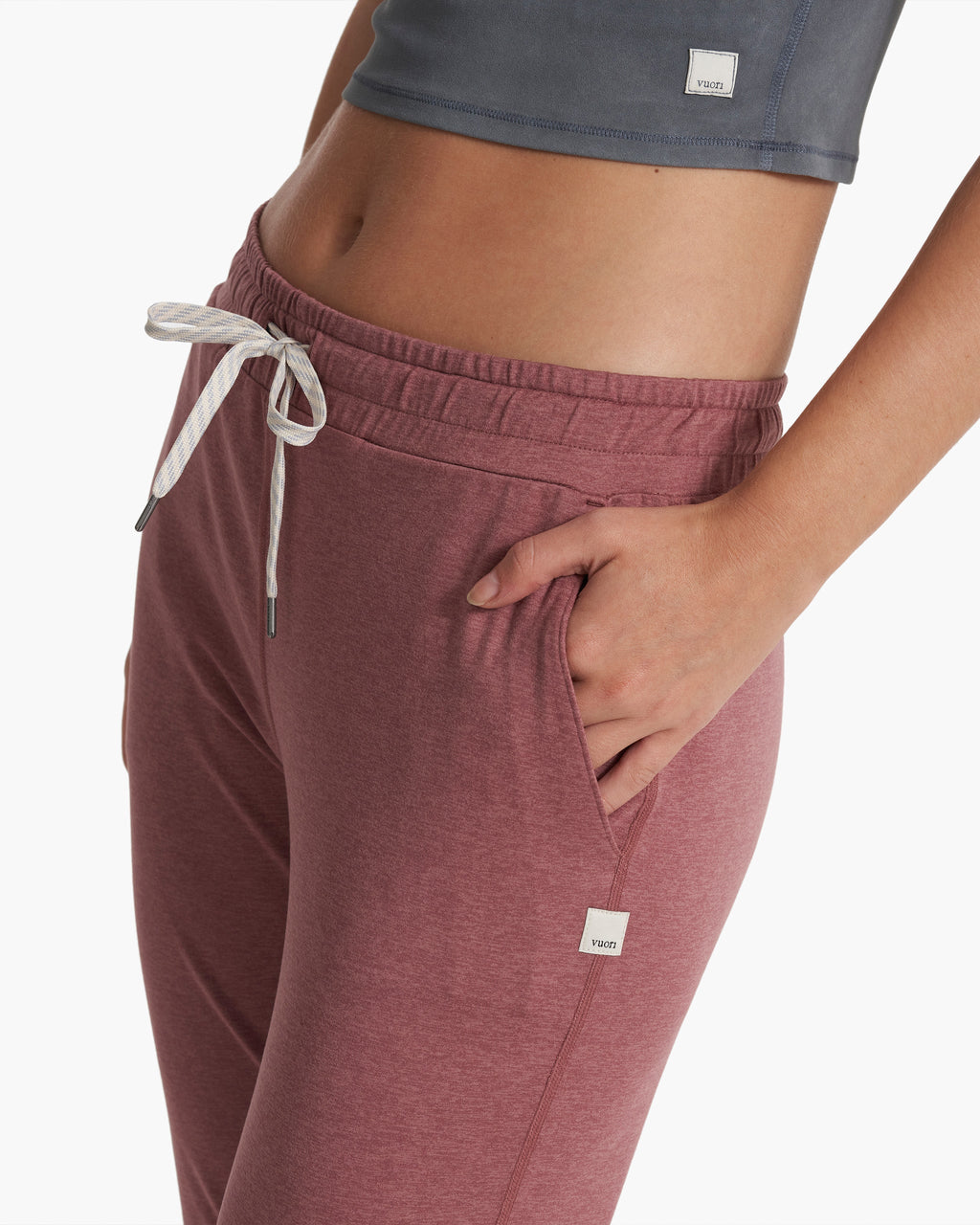 Performance Jogger | Marsala Heather