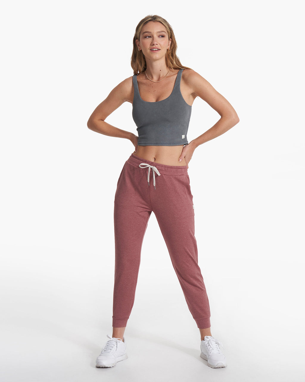 Performance Jogger | Marsala Heather