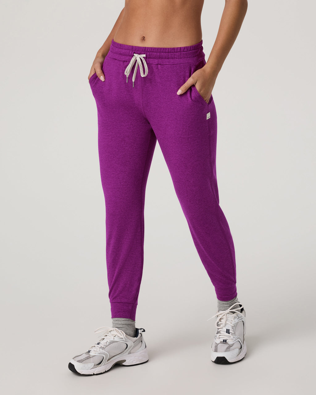 Performance Jogger | Magenta Heather