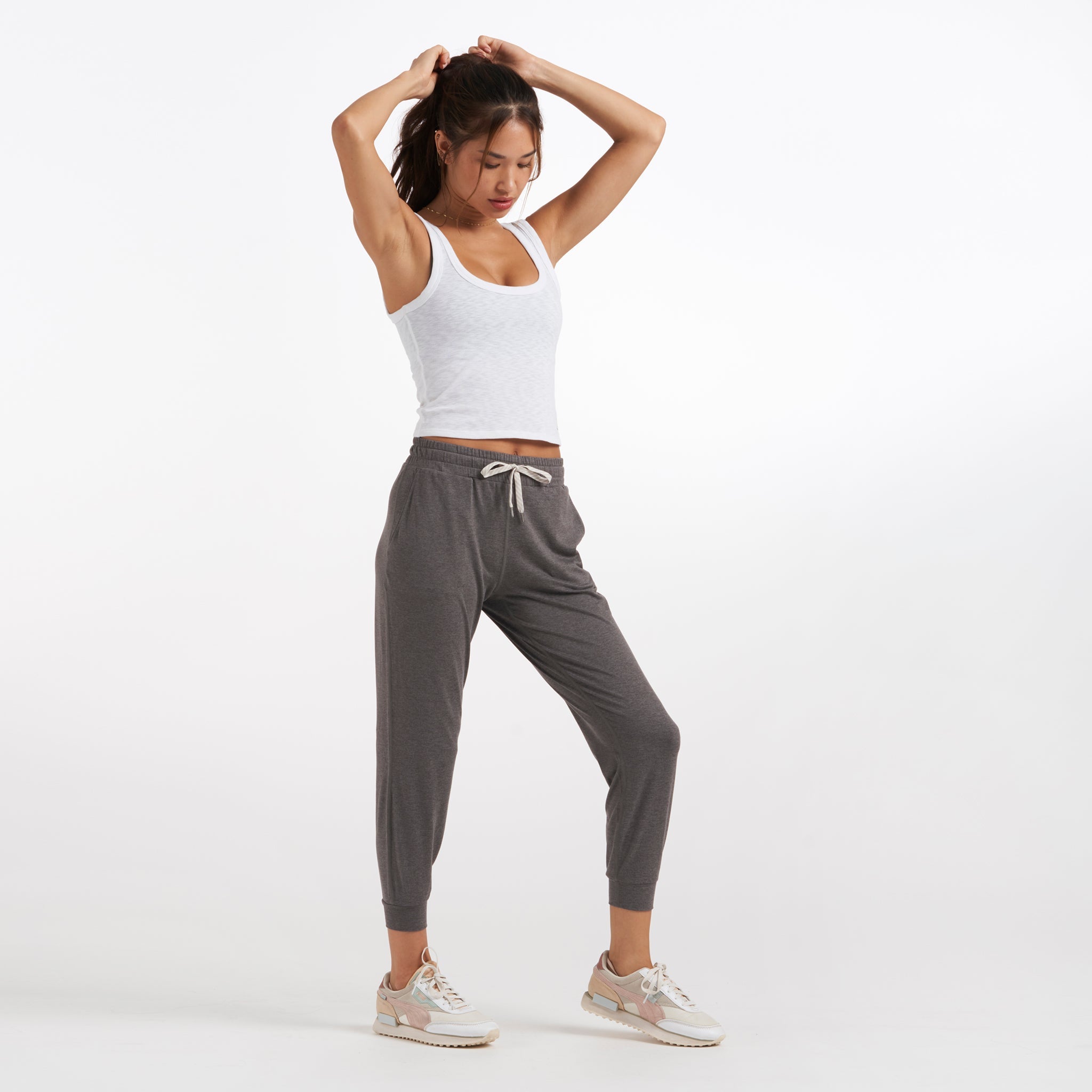 Performance Jogger | Smoke Heather