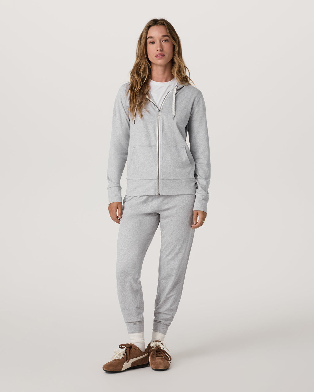 Performance Jogger | Pale Grey Heather