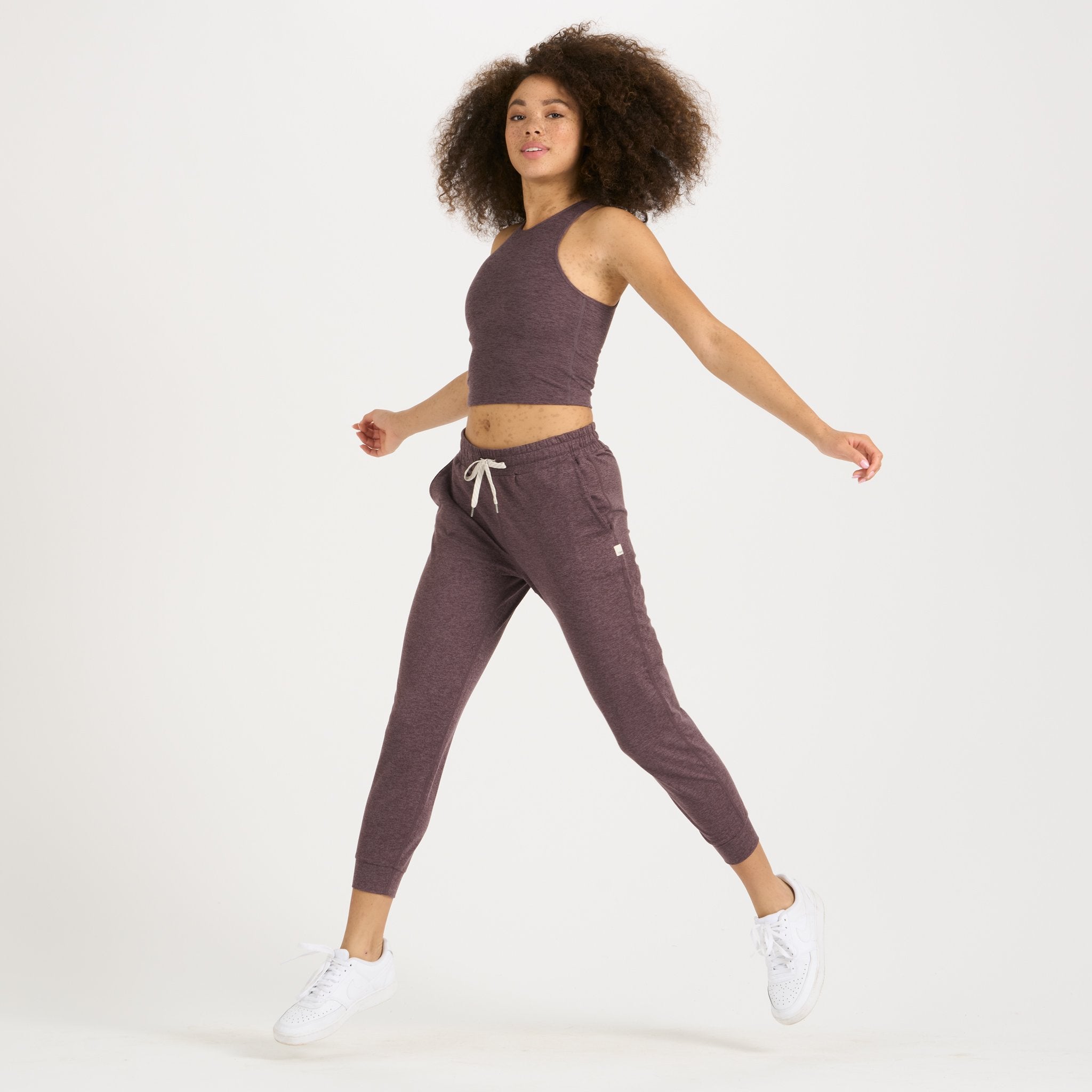 Performance Jogger | Smoked Plum Heather