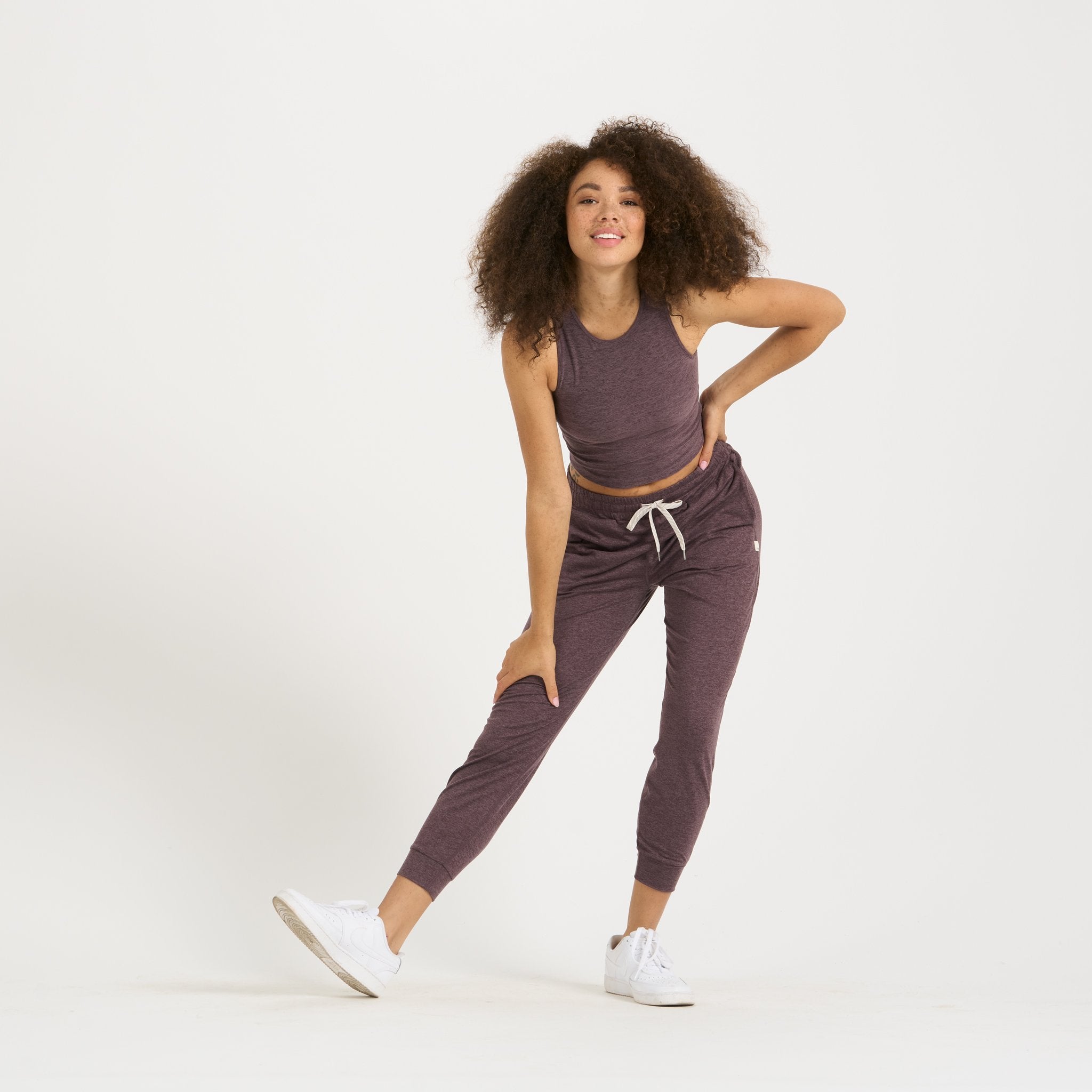 Performance Jogger | Smoked Plum Heather