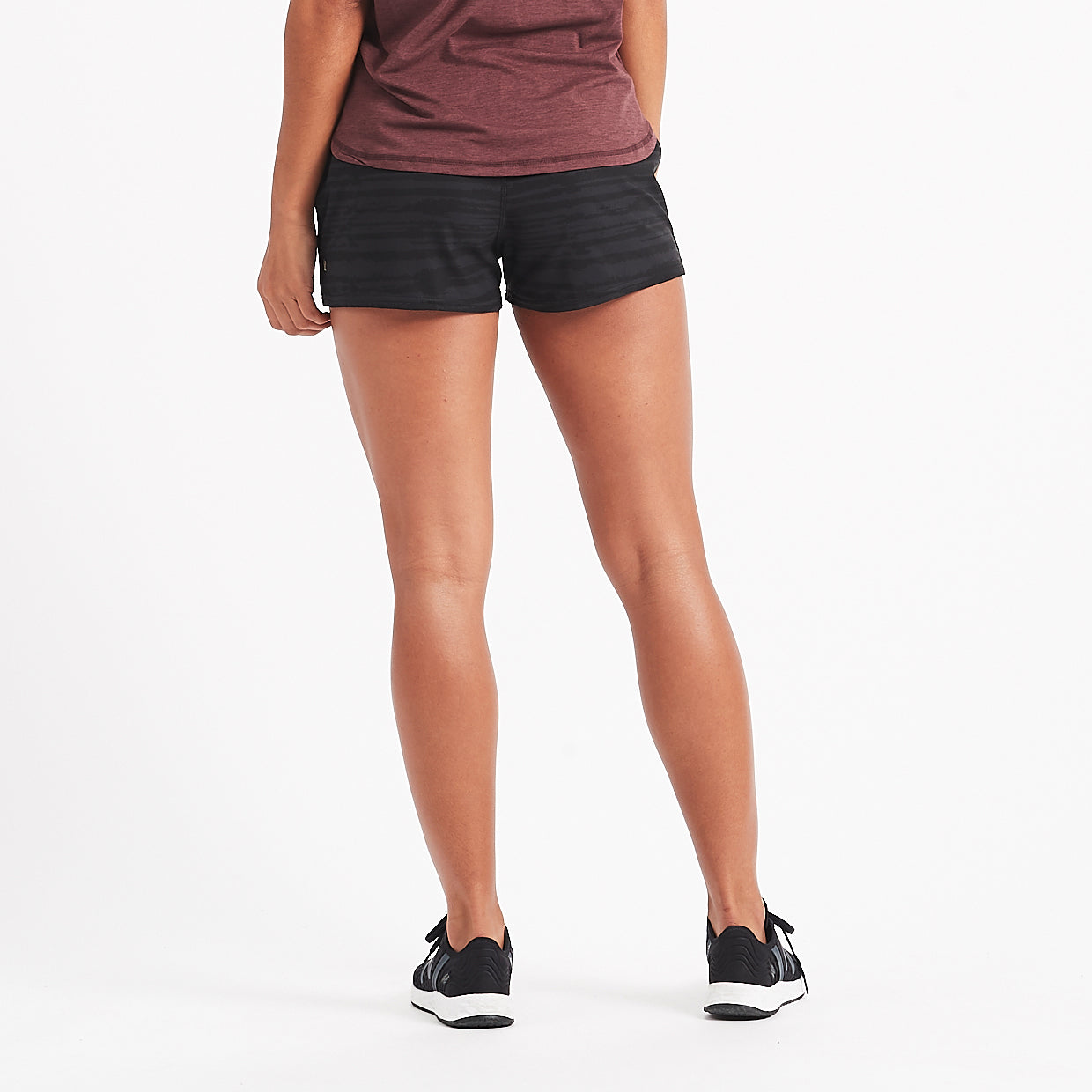 Clementine Short | Black Dye Stripe