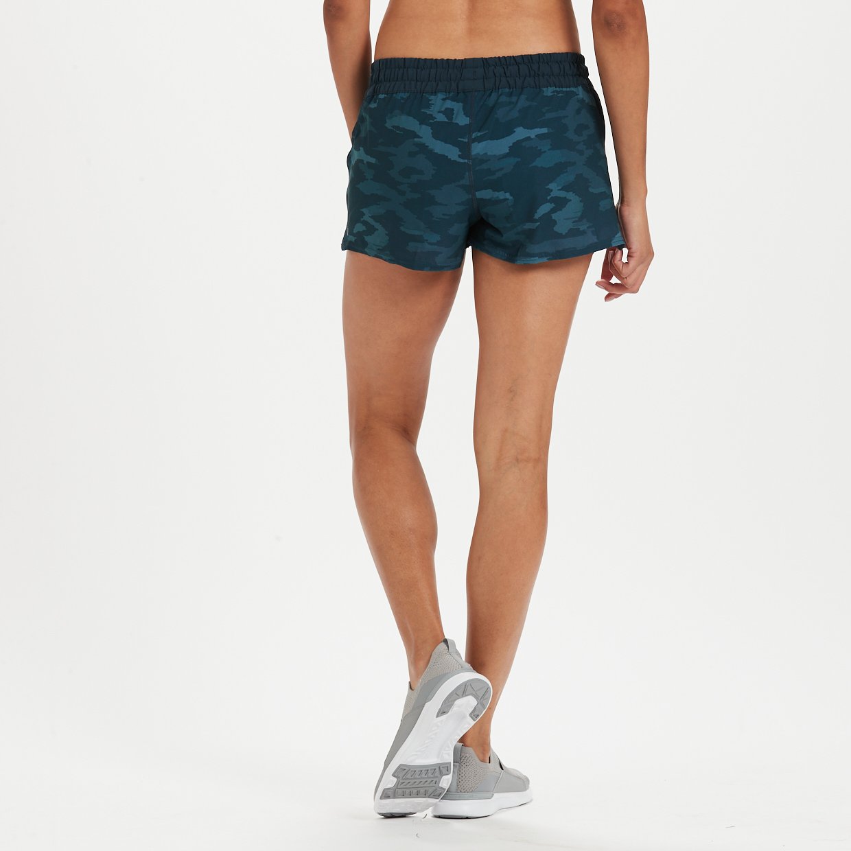 Clementine Short | Indigo Watercolor Camo