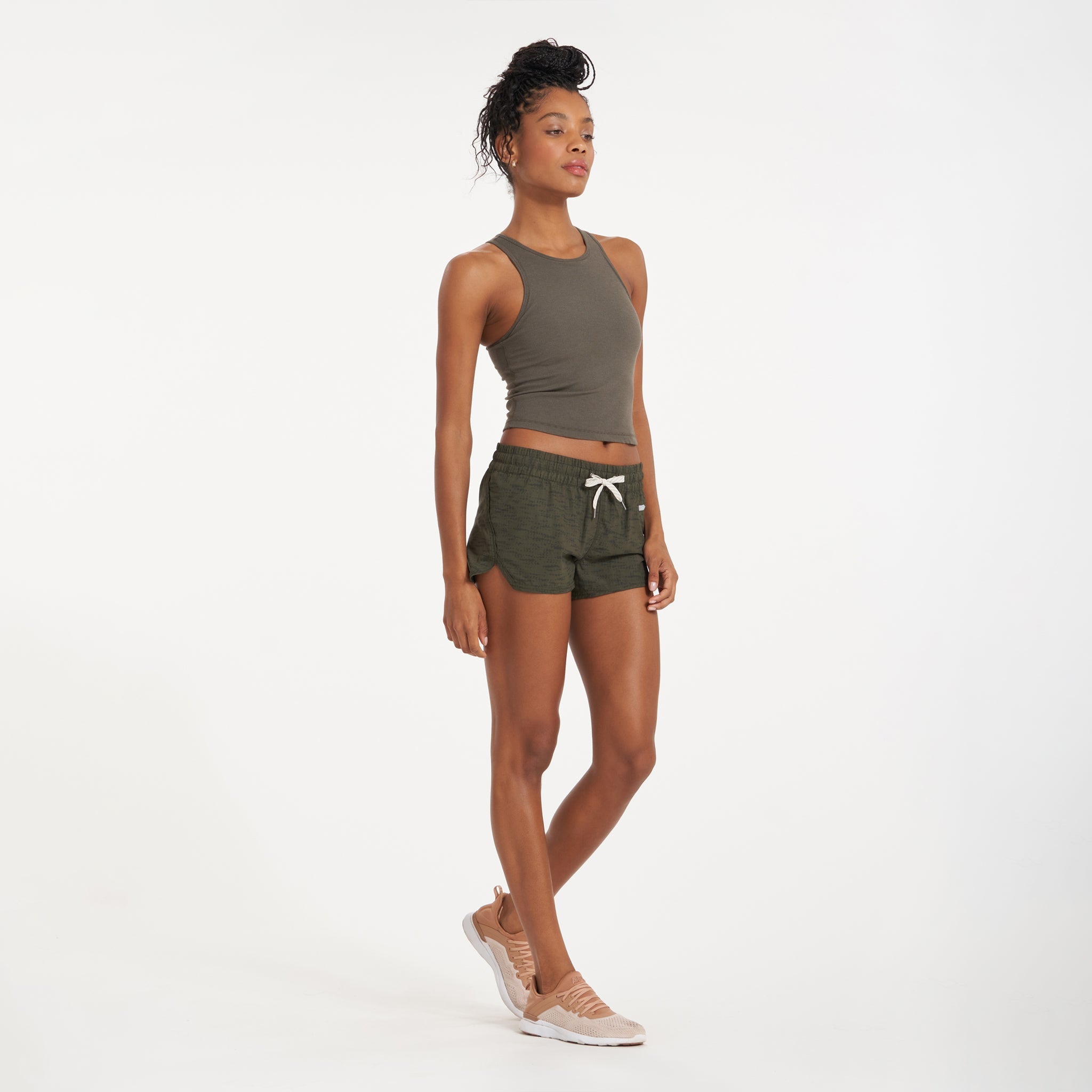 Clementine Short | Oregano Slub