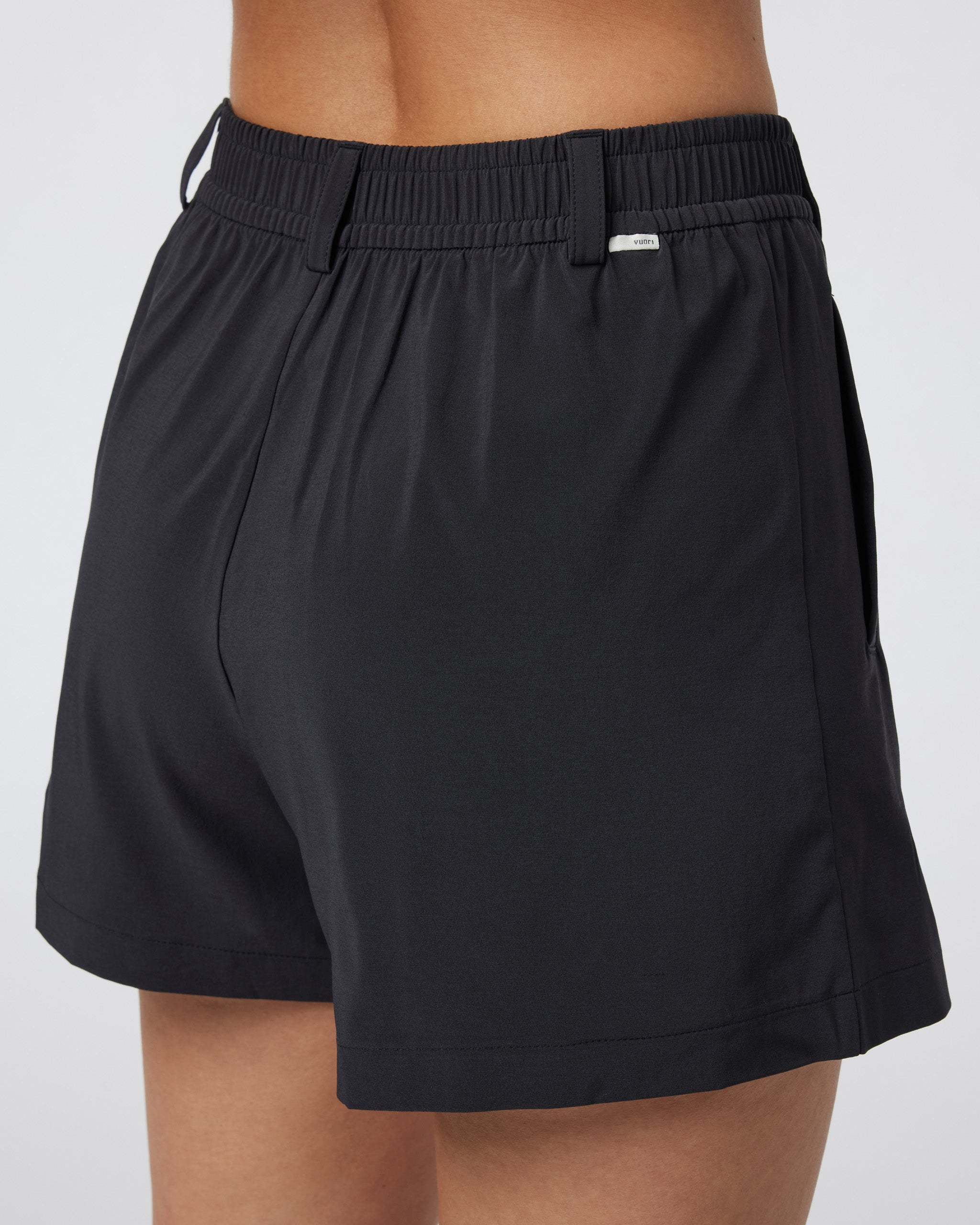 Villa Trouser Shorts | Black