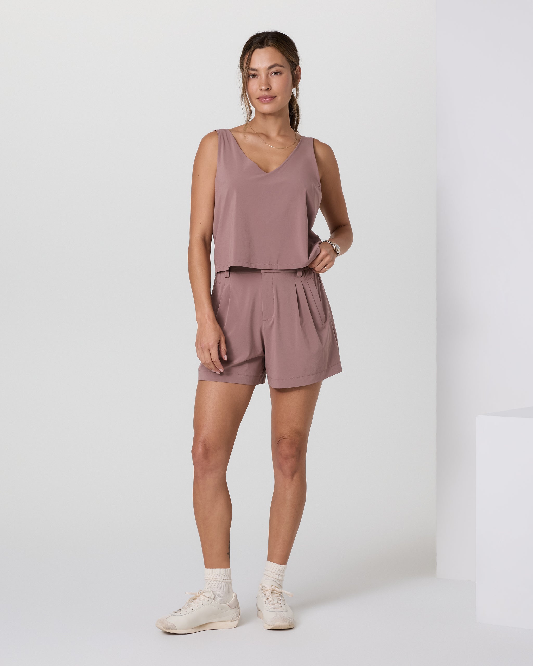 Villa Trouser Shorts | Zion Rose