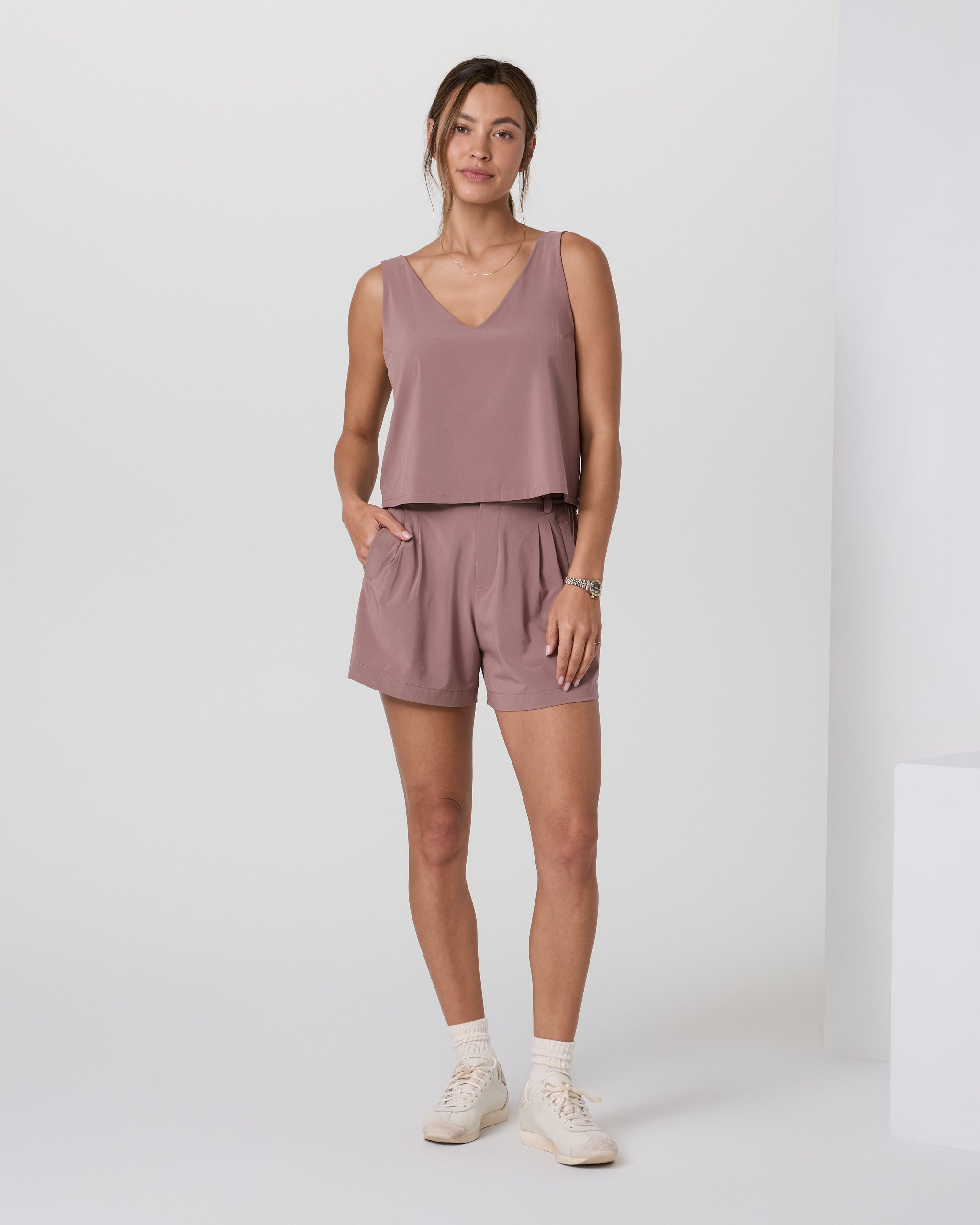 Villa Trouser Shorts | Zion Rose