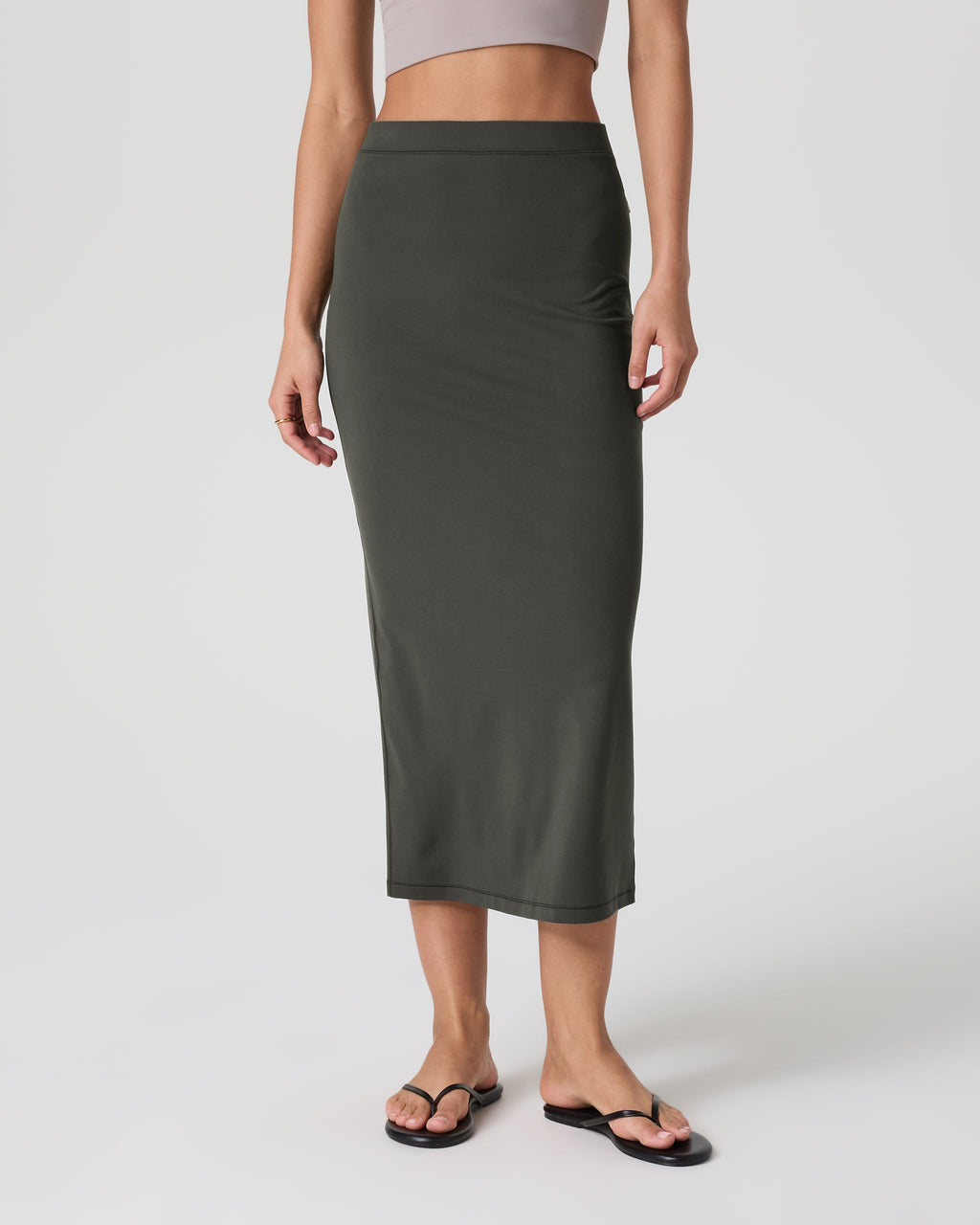 Halo Column Skirt | Kale