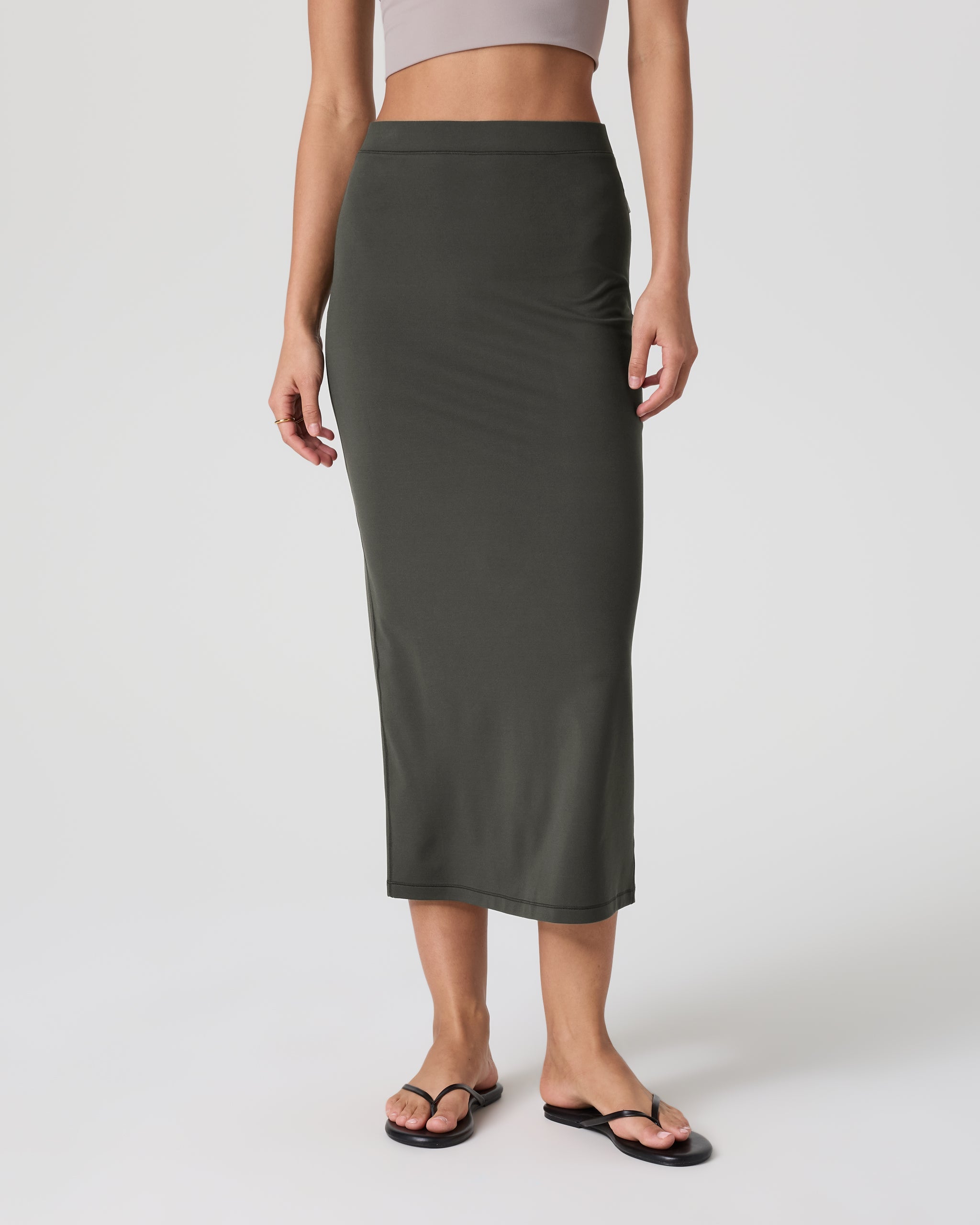 Halo Column Skirt | Kale