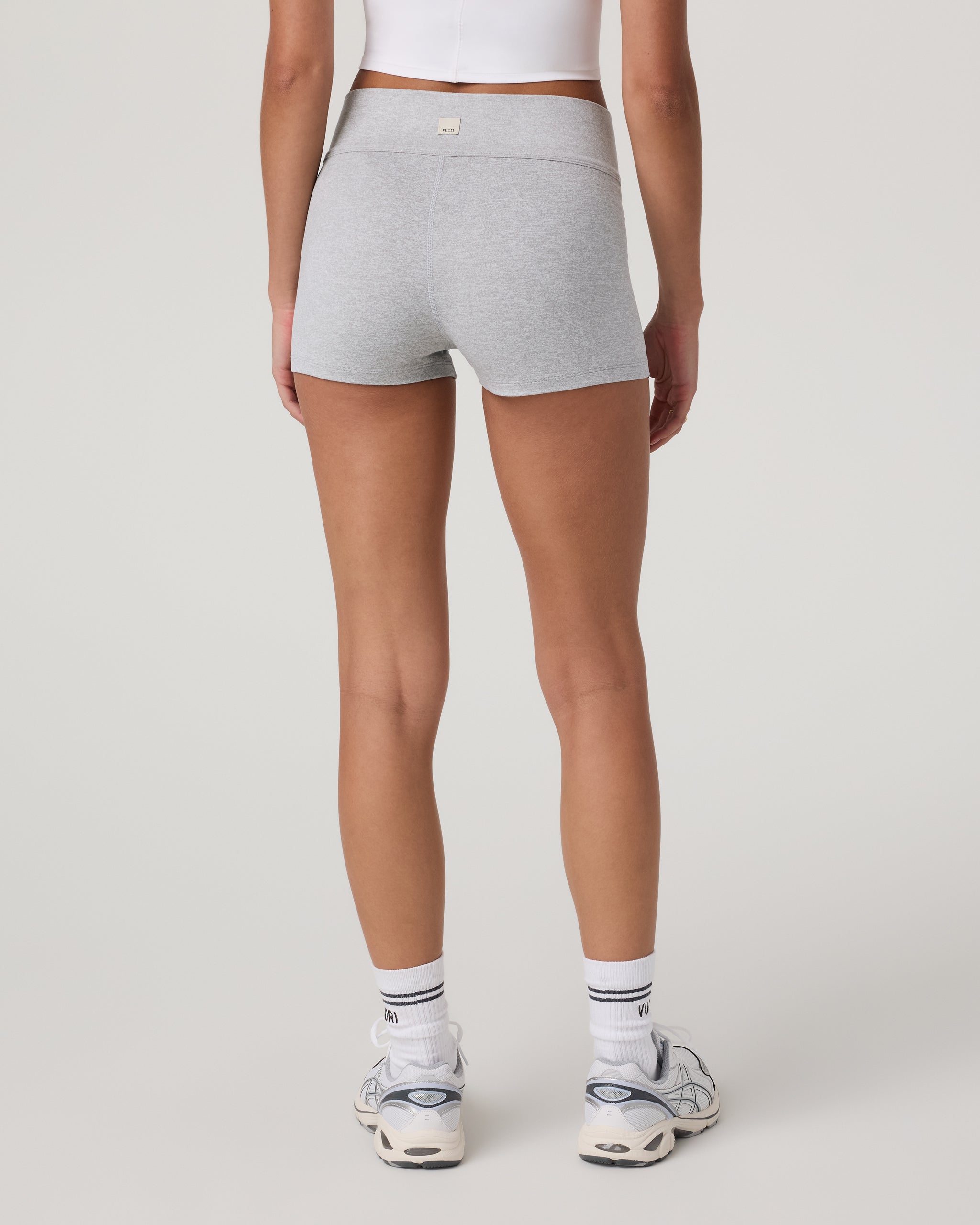 Halo Micro Short | Pale Grey Heather