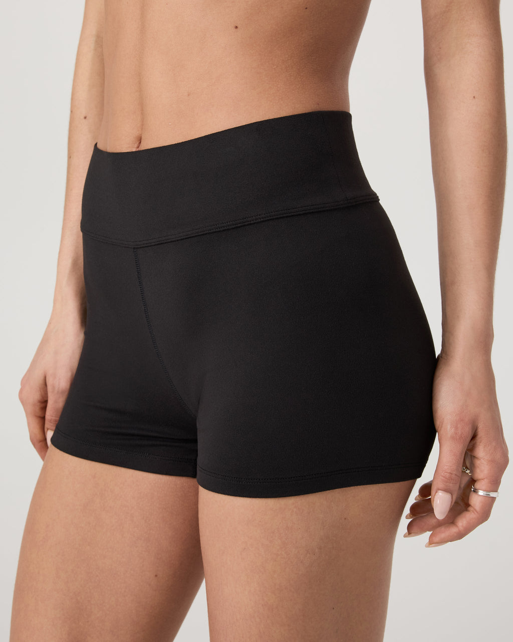 Halo Micro Short | Solid Black