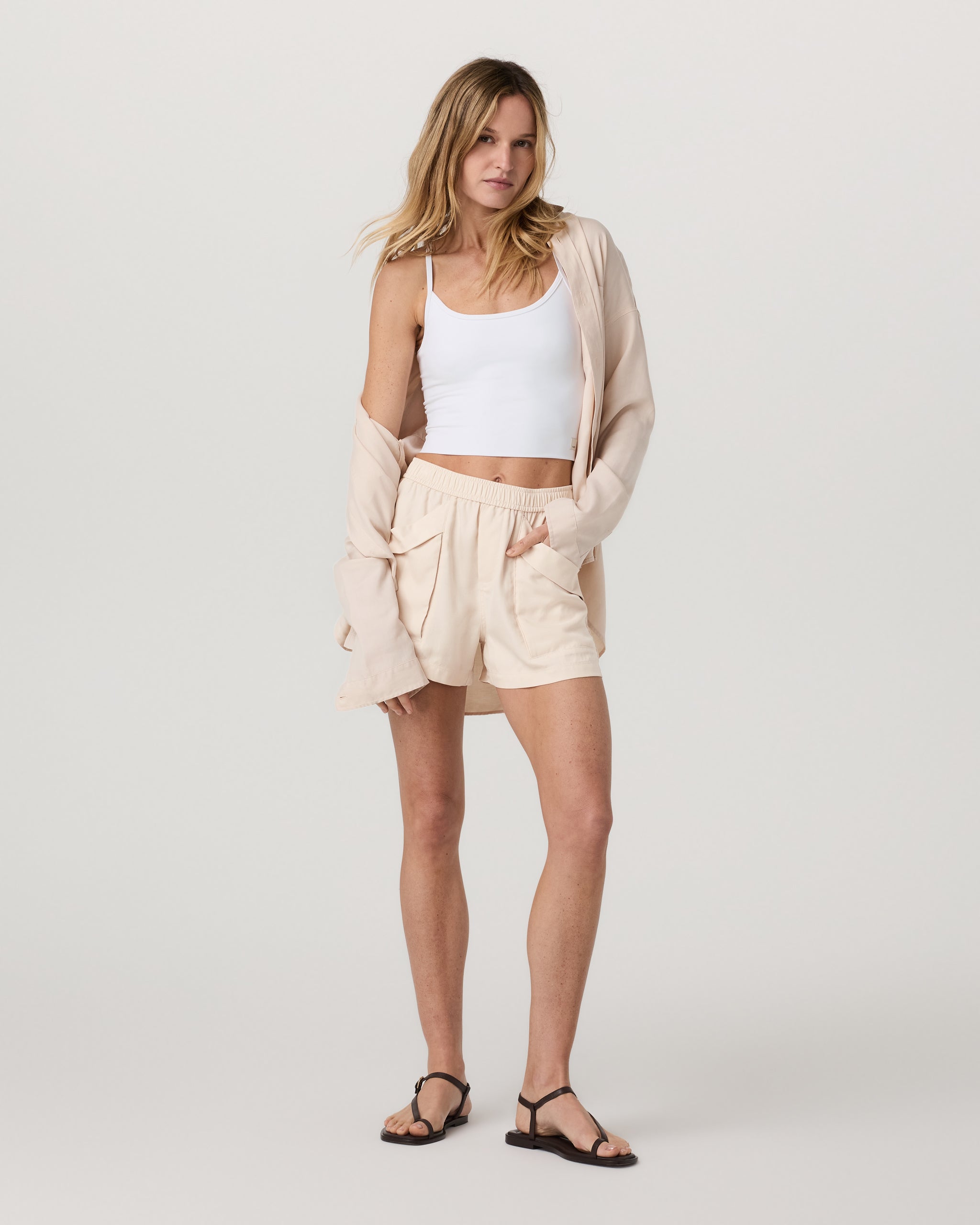 Trestles Twill Short | Sand Dollar