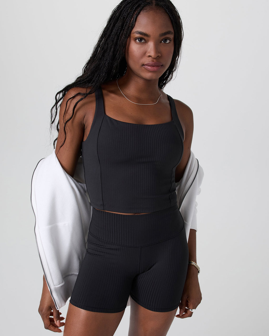 Inversion Rib Short | Black