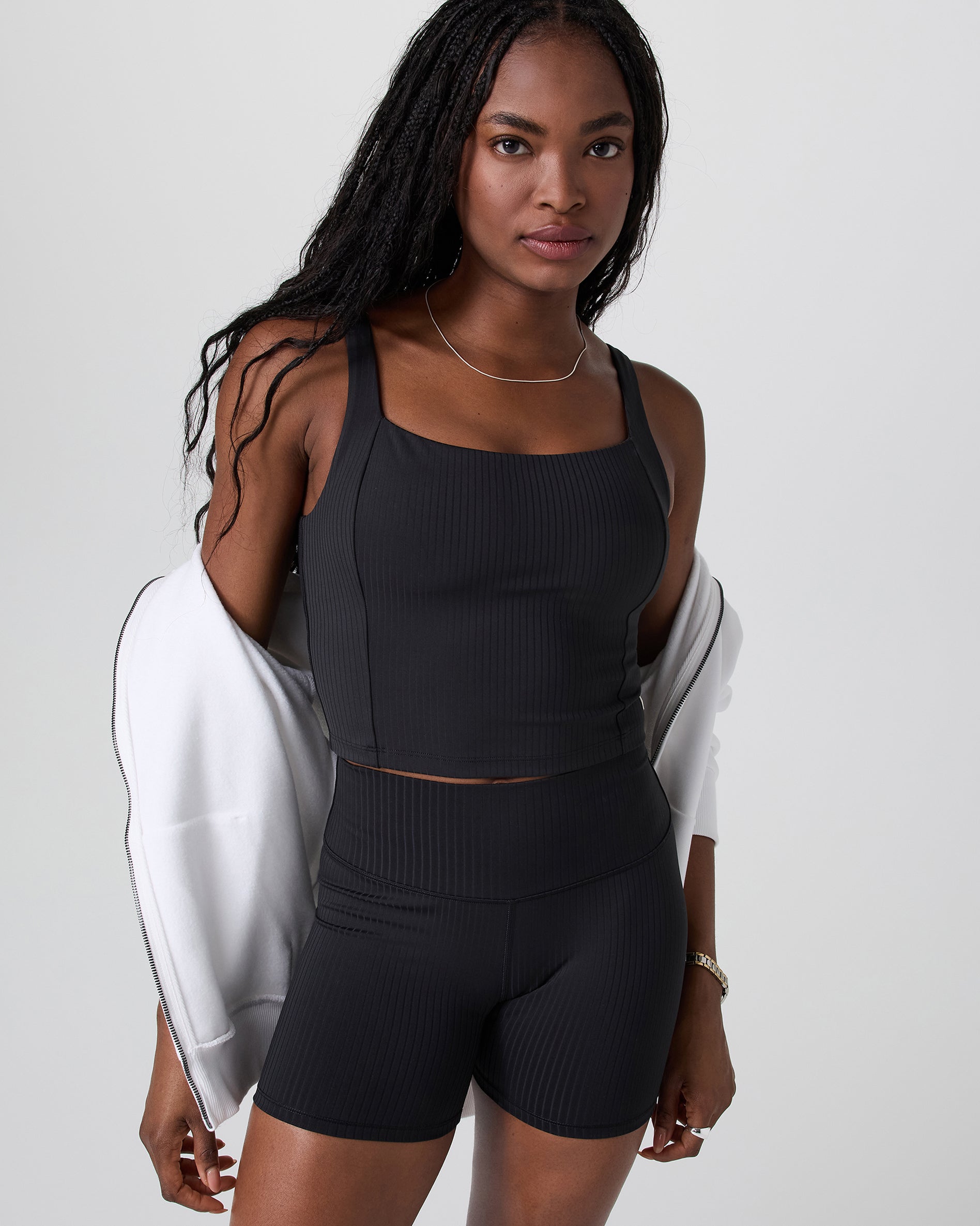 Inversion Rib Short | Black