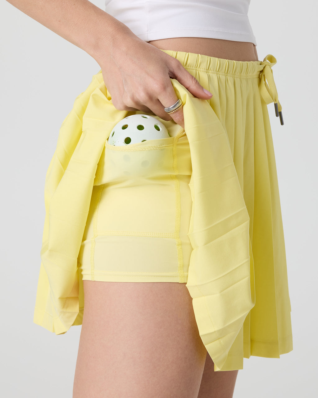Clementine Pleated Skirt 15" | Sunlight