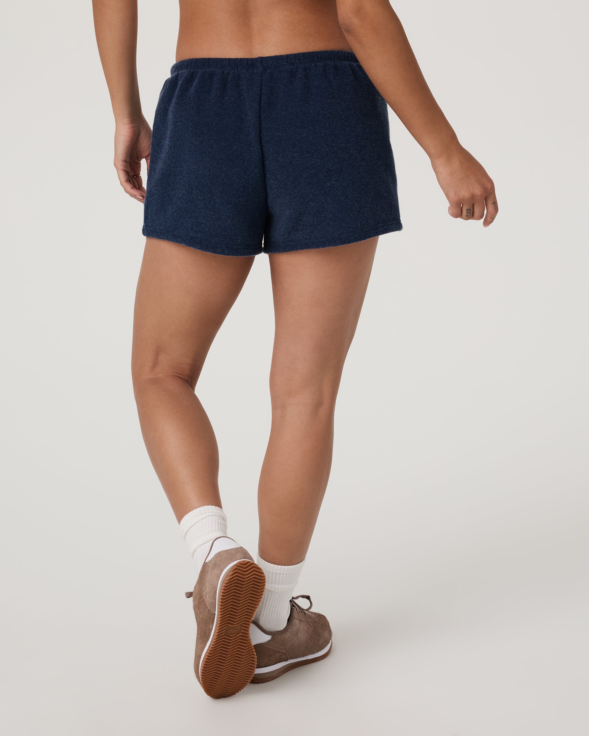 Beach Fleece Short | Blue Coast