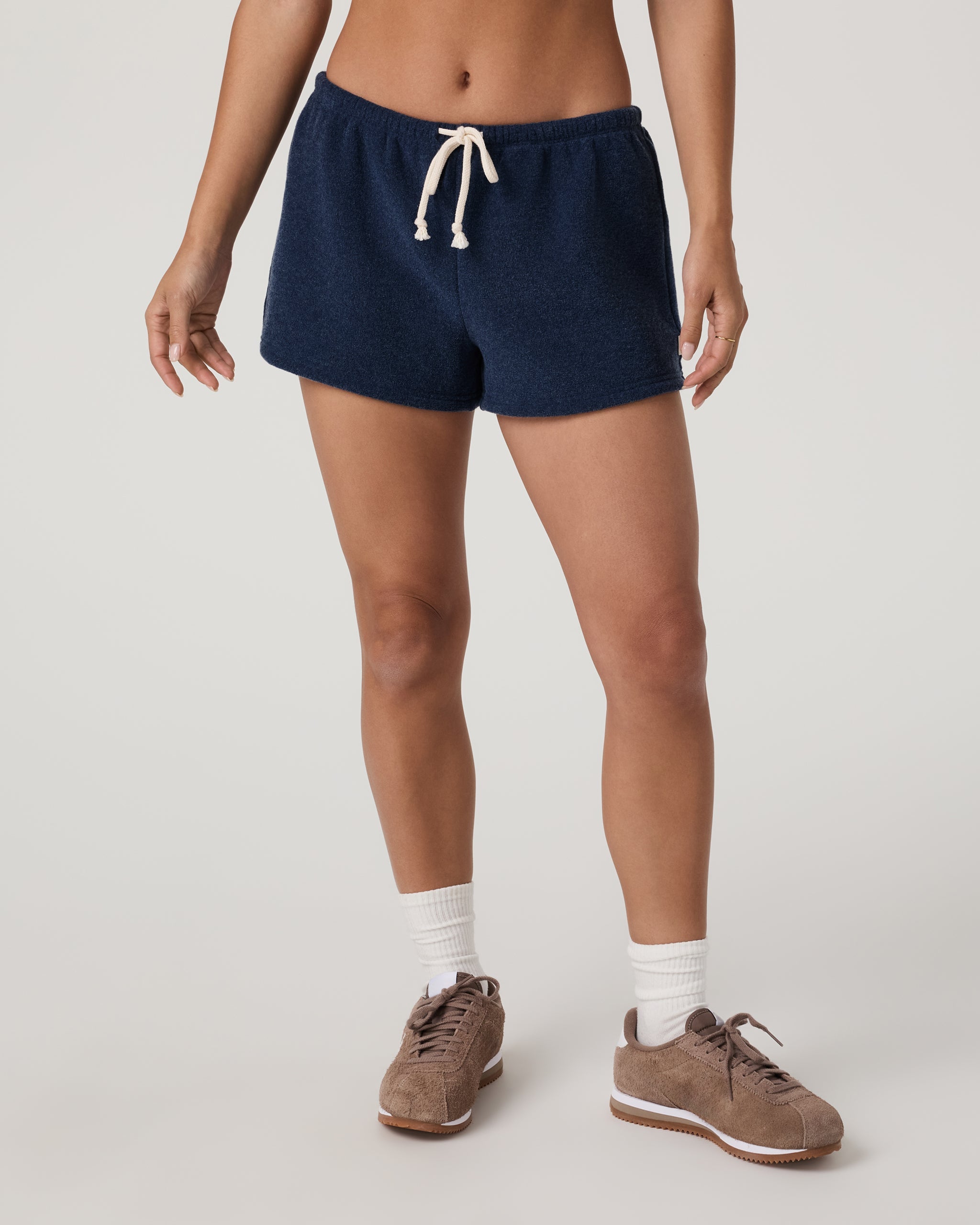 Beach Fleece Short | Blue Coast