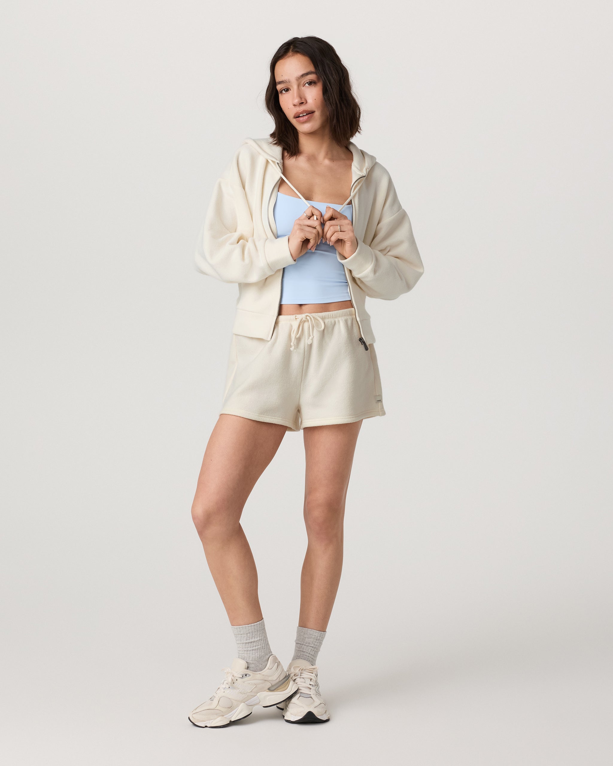 Beach Fleece Short | Natural