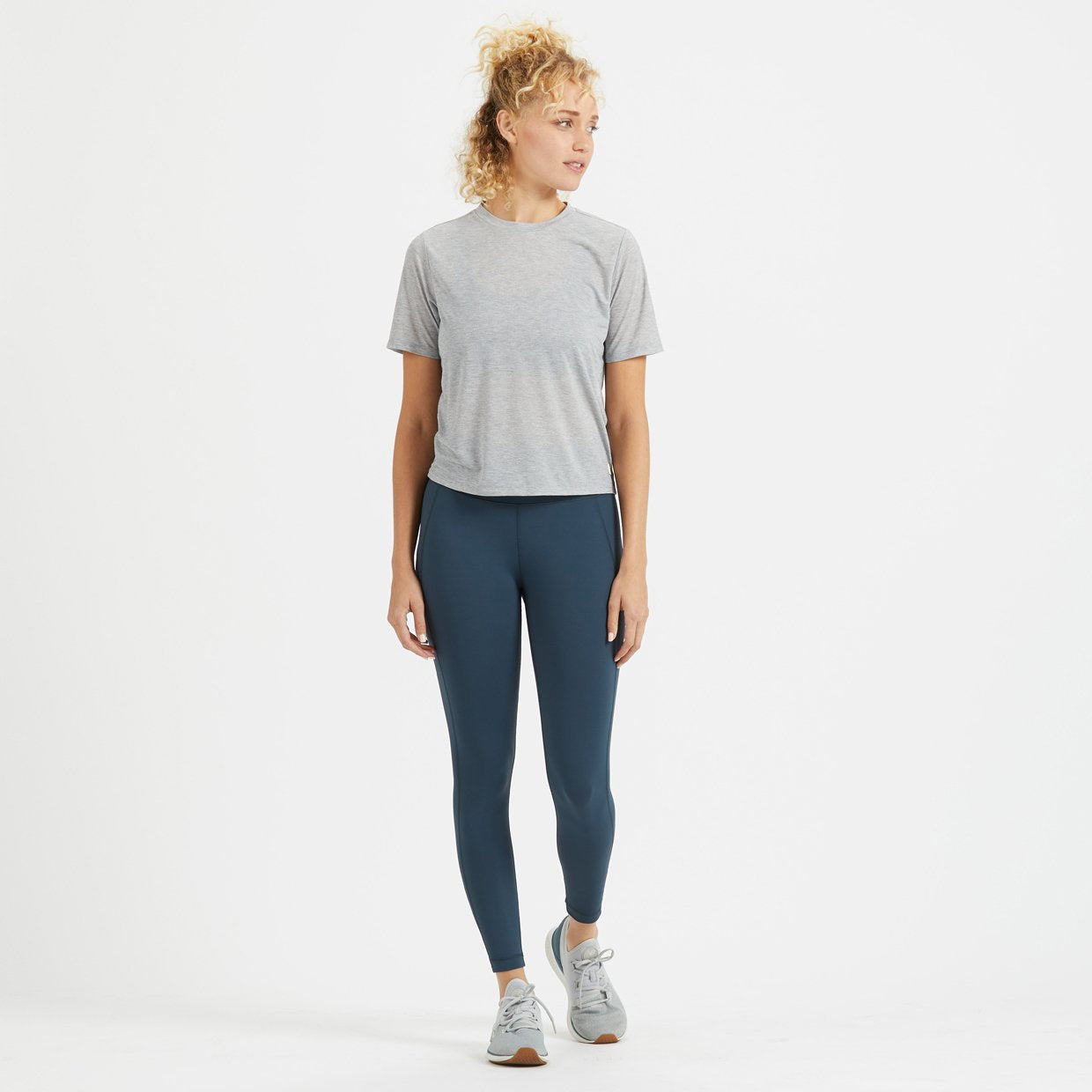 Pace High Rise Legging | Indigo